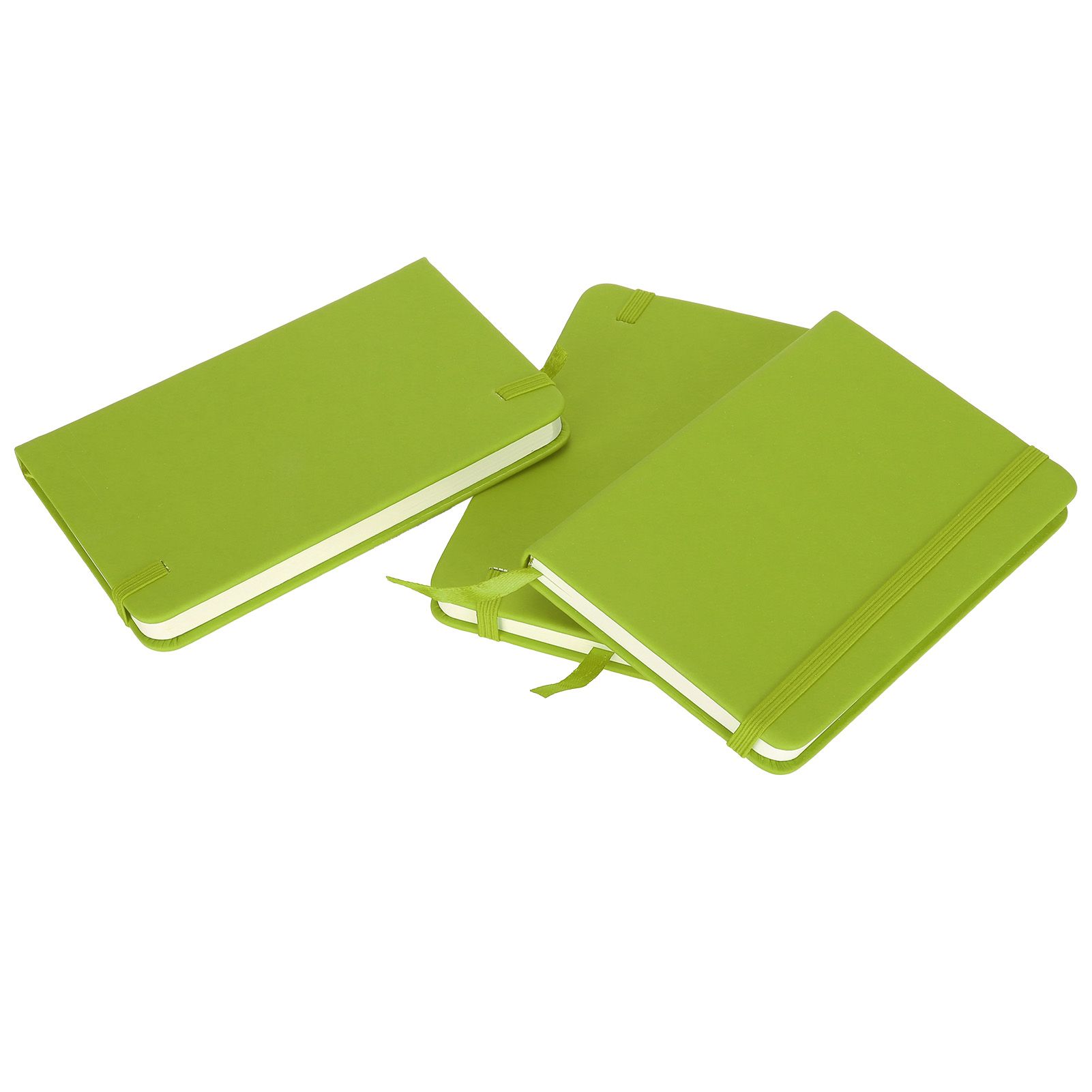3Pcs PU A6 Business Notepad Hardcover Strap Notebook Diary Stationery Office view 6