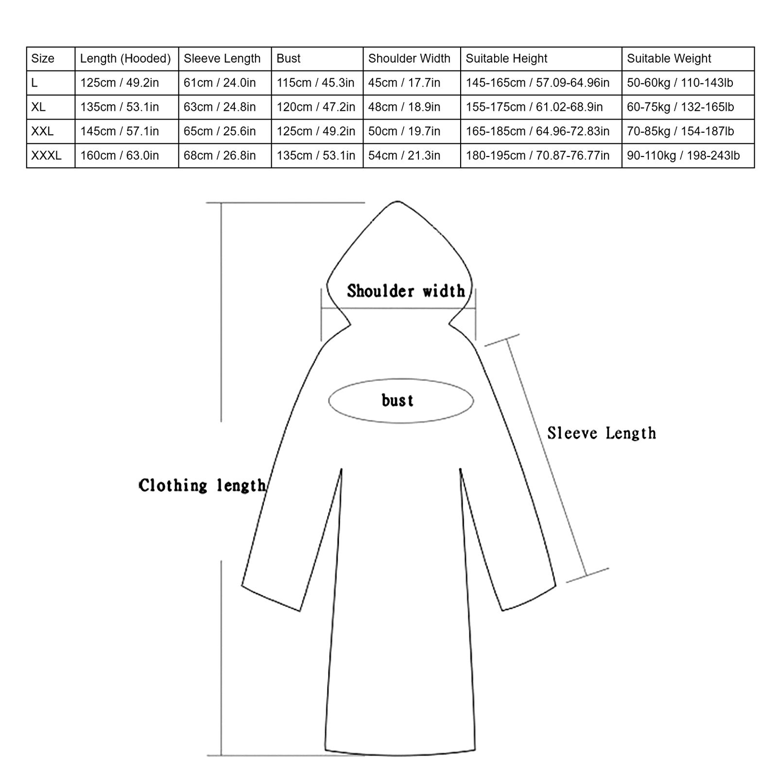 Hooded Raincoat Portable EVA Waterproof Outdoor Rainwear for Camping Hiking view 14