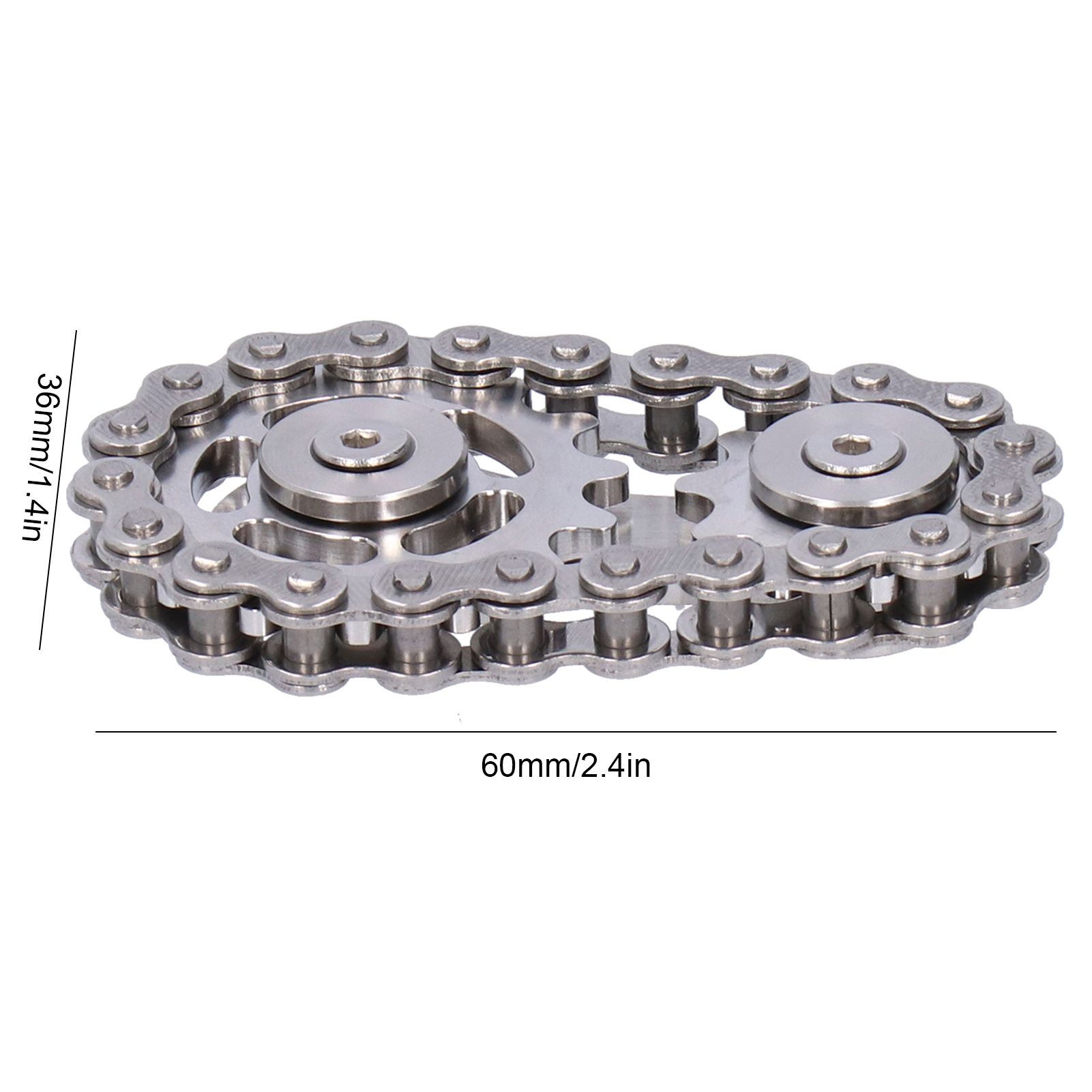 Gyroscope Sprockets Chains Flywheel Stress Relief Decompression Toys for Kids view 12