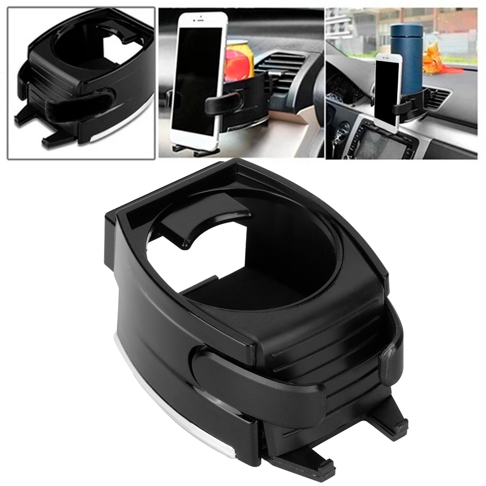 Air Vent Cup Holder Organizer Universal Drink Bottle Rack Stand Car Vehicle view 10