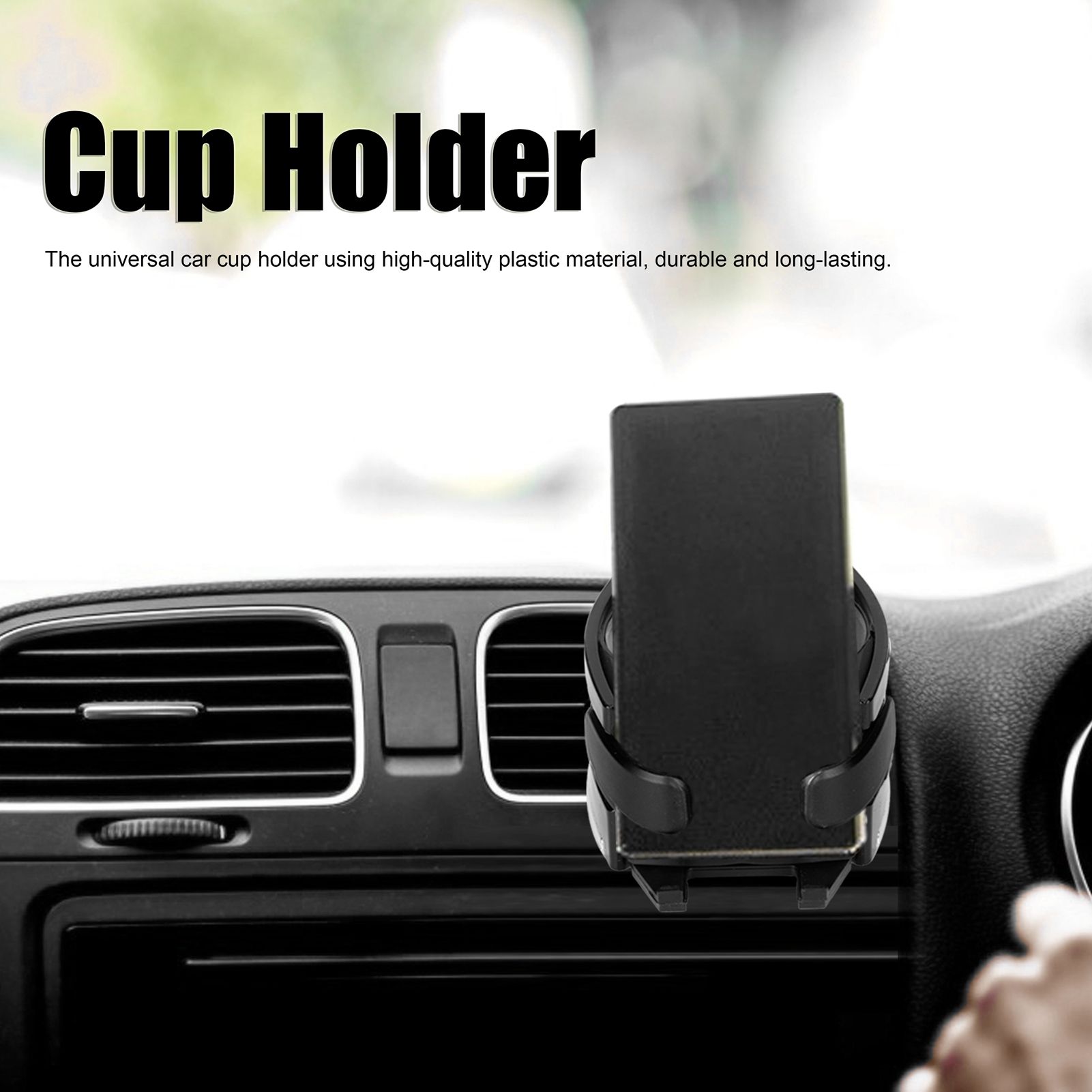 Air Vent Cup Holder Organizer Universal Drink Bottle Rack Stand Car Vehicle view 13