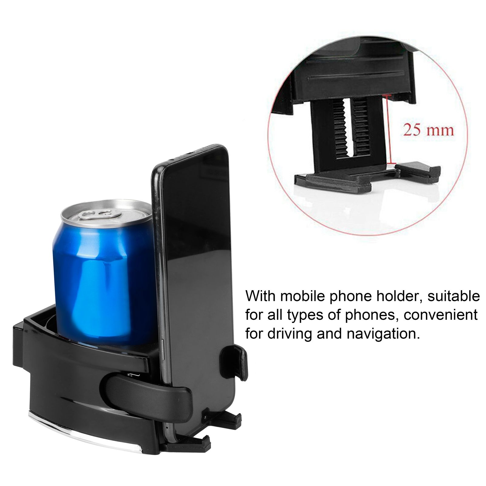 Air Vent Cup Holder Organizer Universal Drink Bottle Rack Stand Car Vehicle view 14