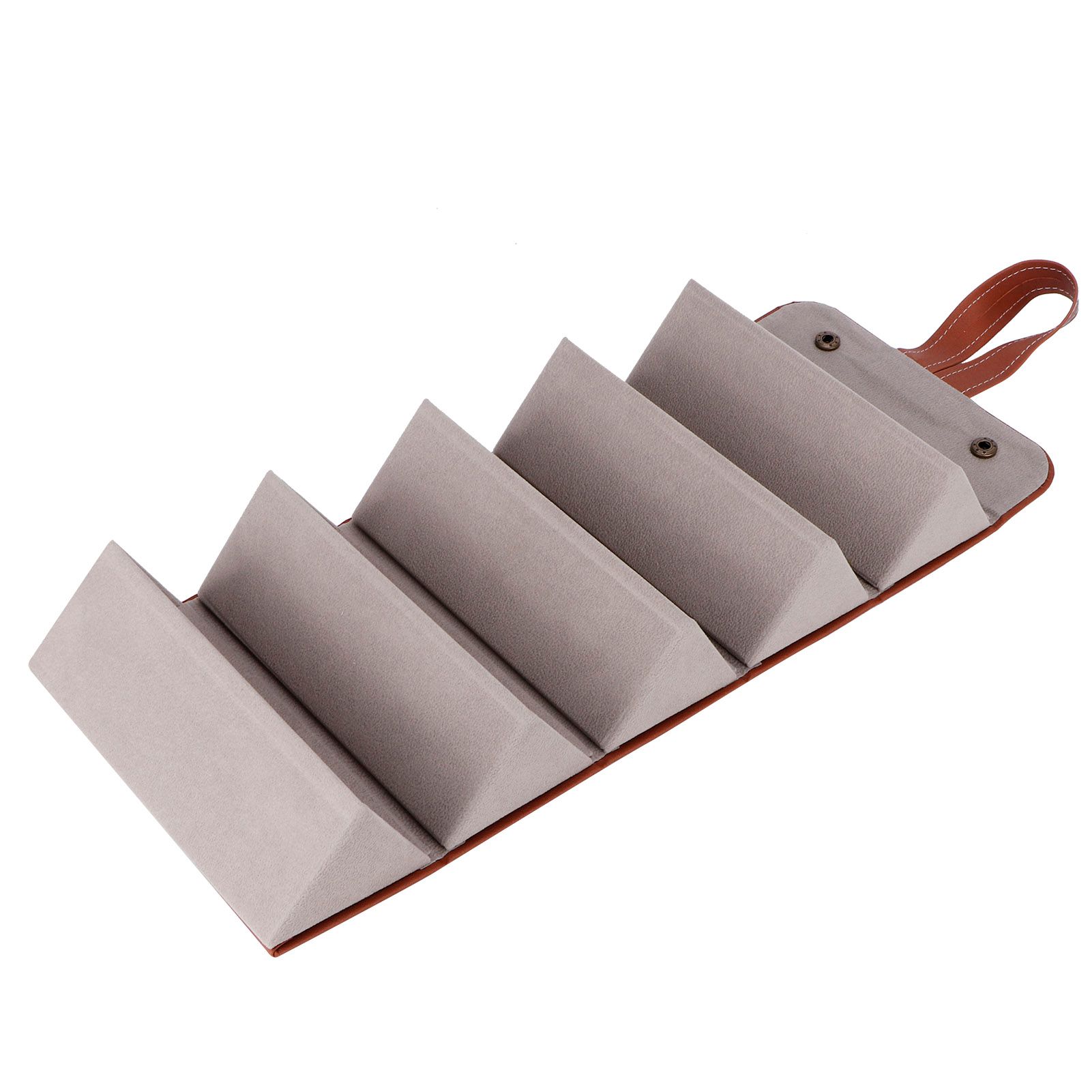 5‑Slot Travel Sunglasses Organizer Eyeglasses Storage Case Box Hanging Glasses view 3