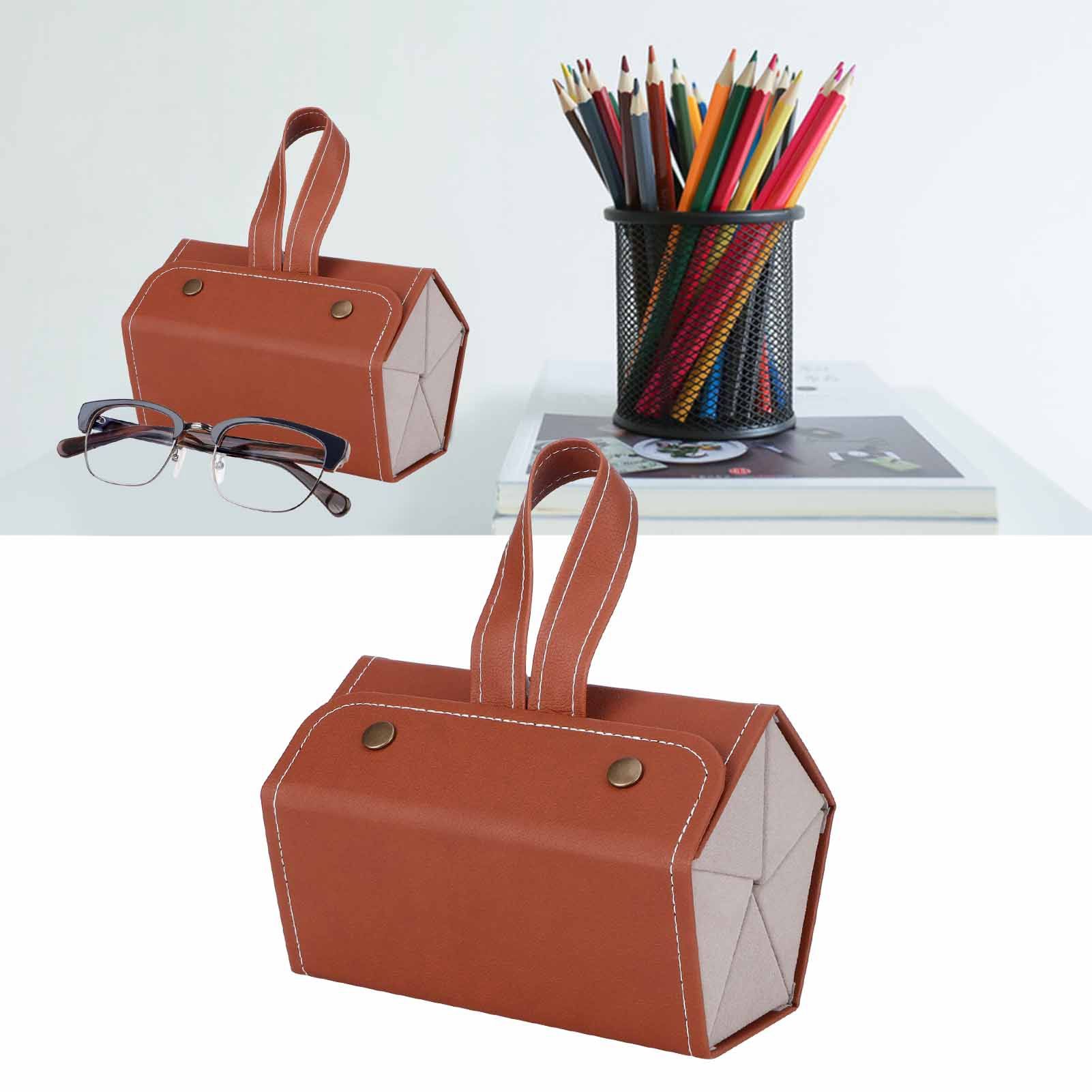 5‑Slot Travel Sunglasses Organizer Eyeglasses Storage Case Box Hanging Glasses view 10