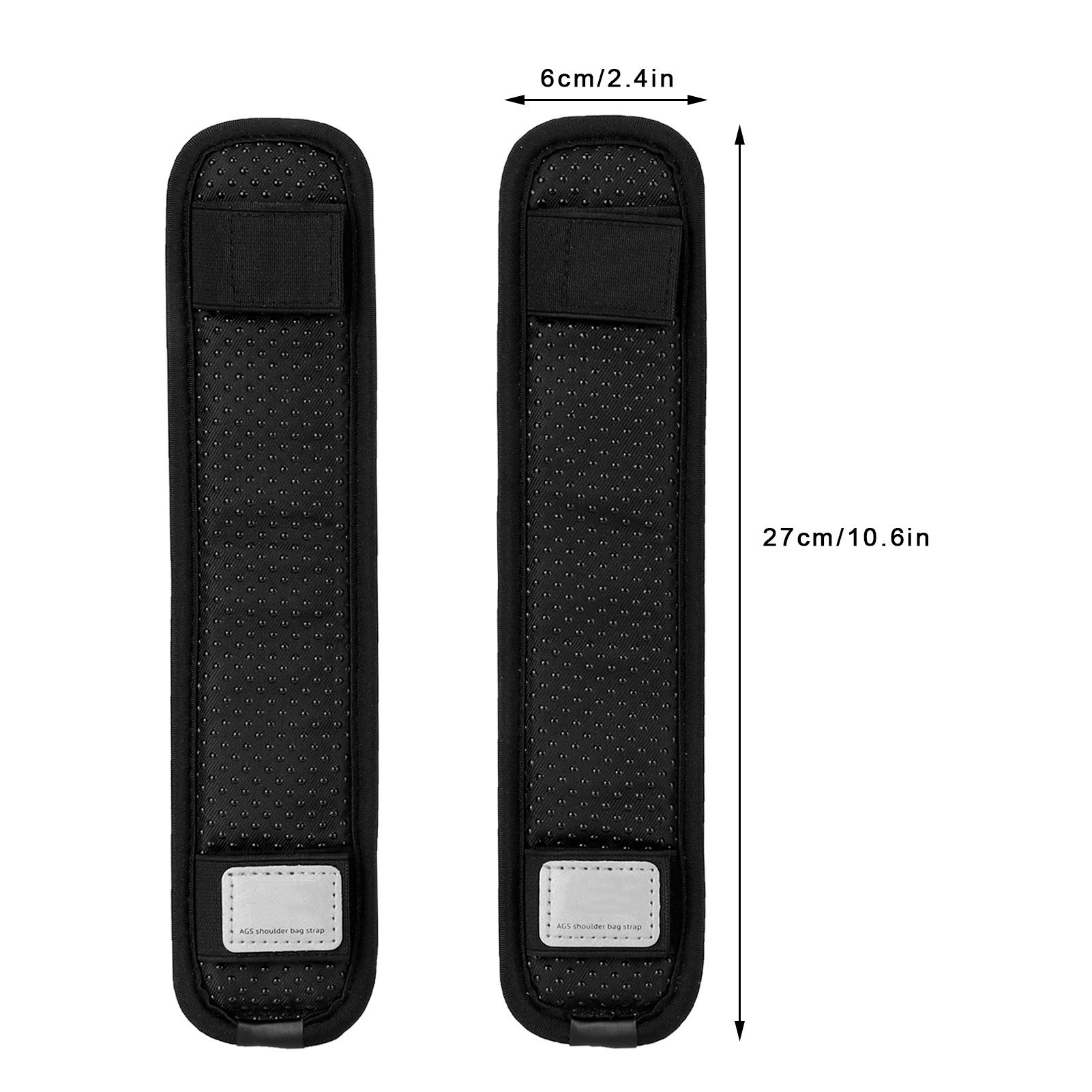 2Pcs Infrared Shoulder Strap Pad Detachable Backpack Decompression Belt view 14
