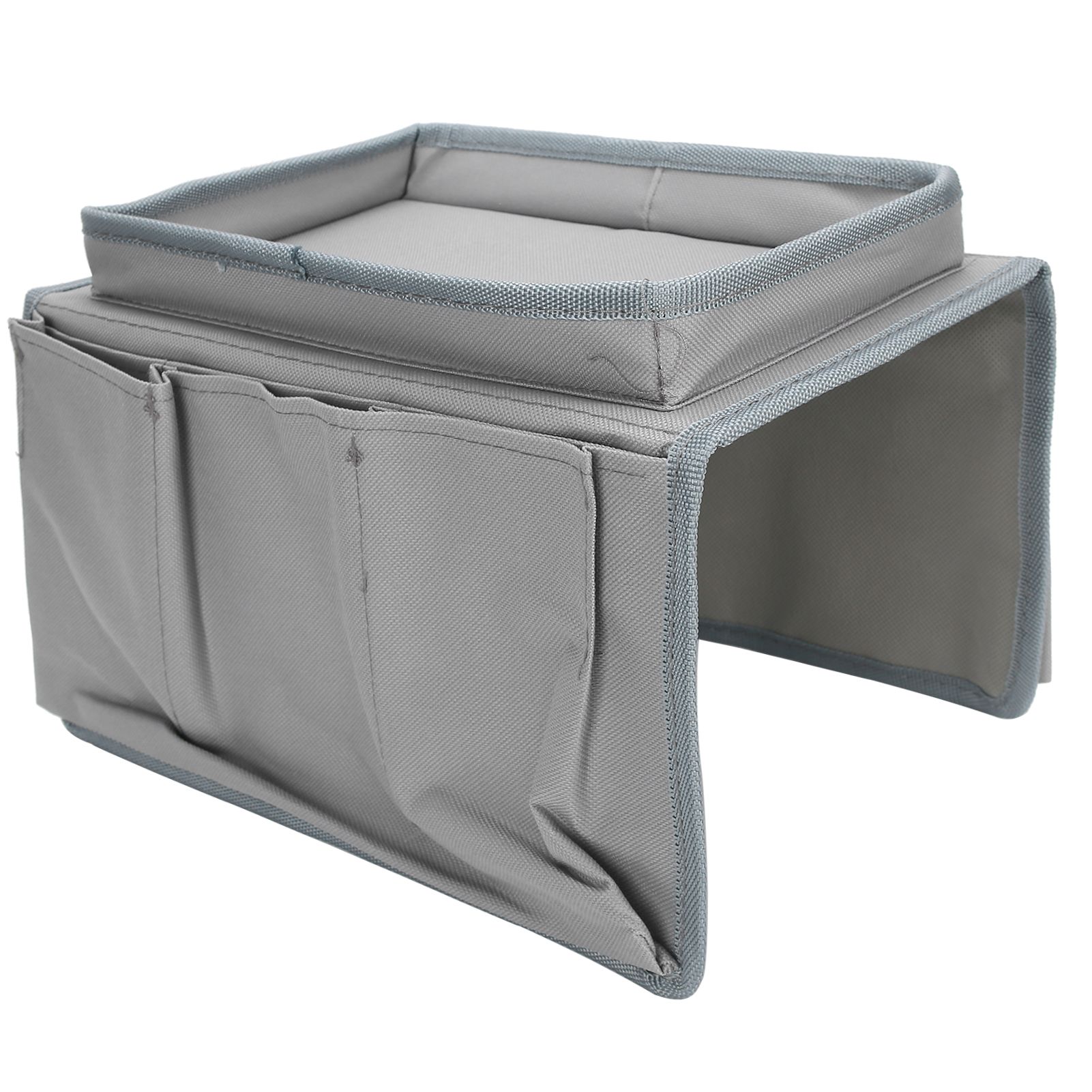 4 Pockets Sofa Armrest TV Remote Control Organizer Armchair Couch Bag with Cup