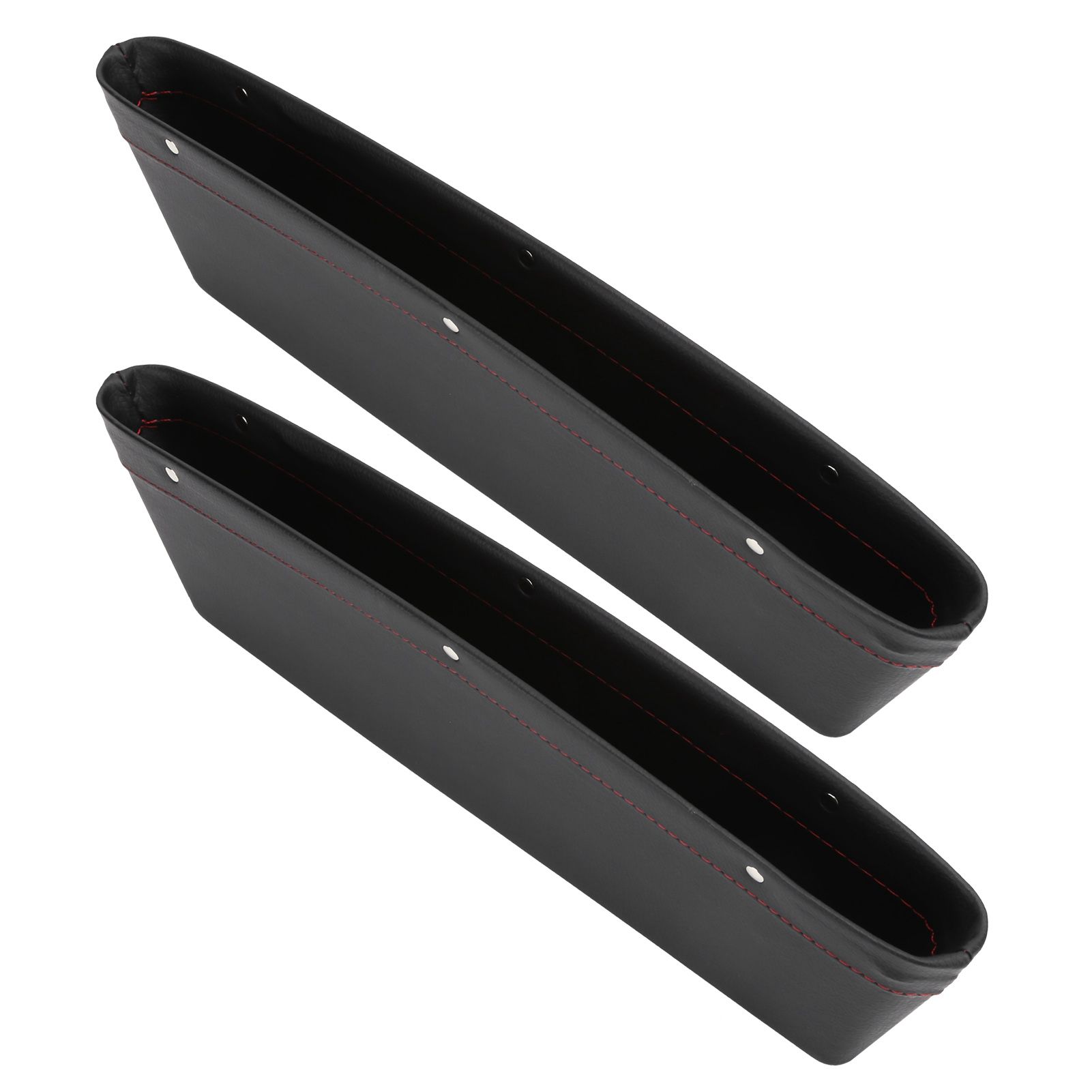 2Pcs Car Seat Slit Organizer Storage Pockets Bag Side Holder for Phone Money view 7