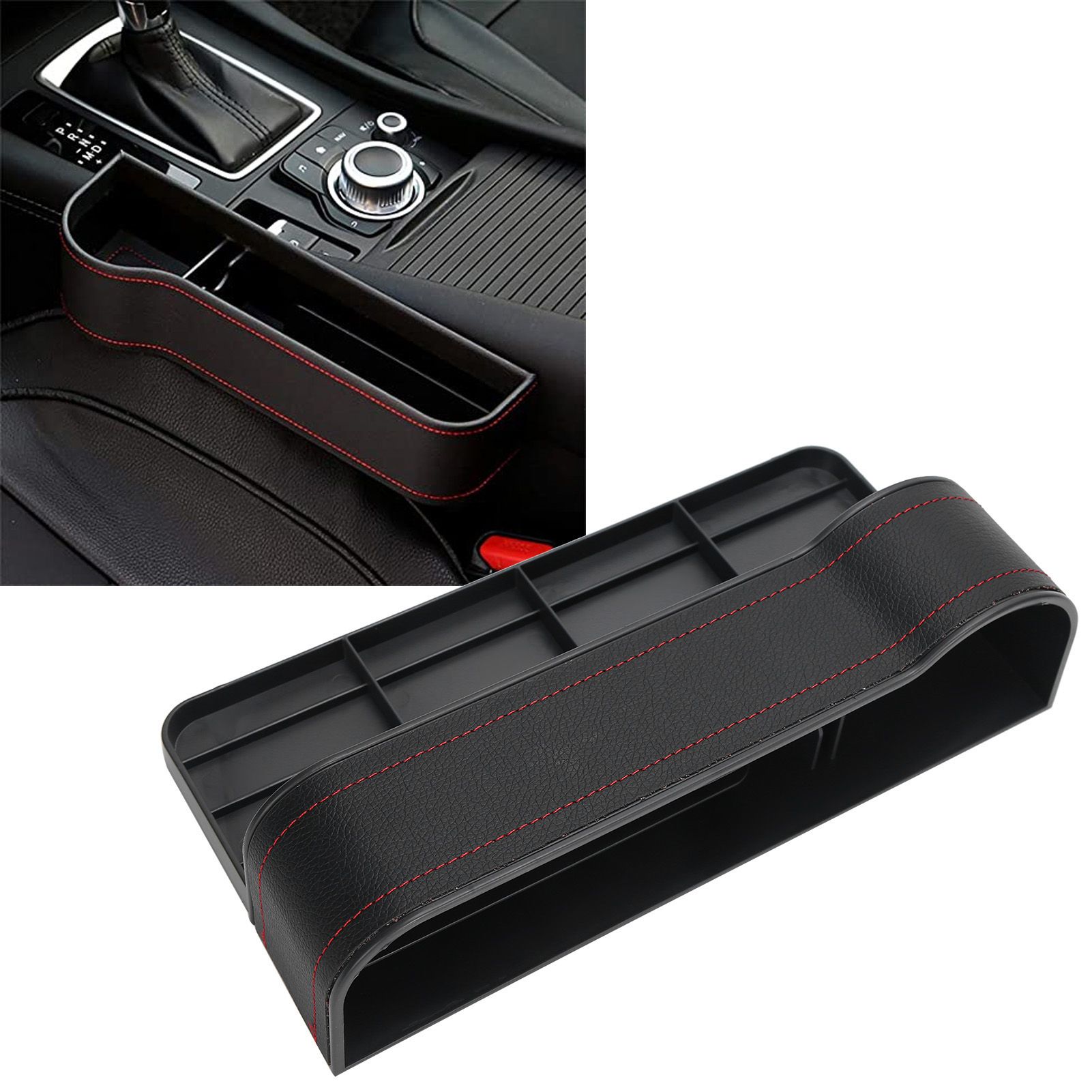 Car Seat Gaps Organizer Multifunctional Storage Box Water Cup Holder Car view 9