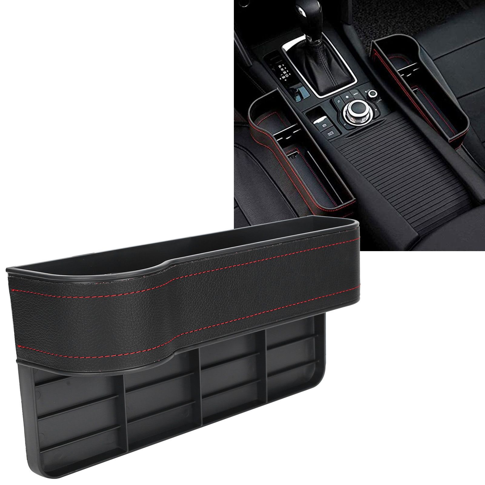 Car Seat Gaps Organizer Multifunctional Storage Box Water Cup Holder Car view 10
