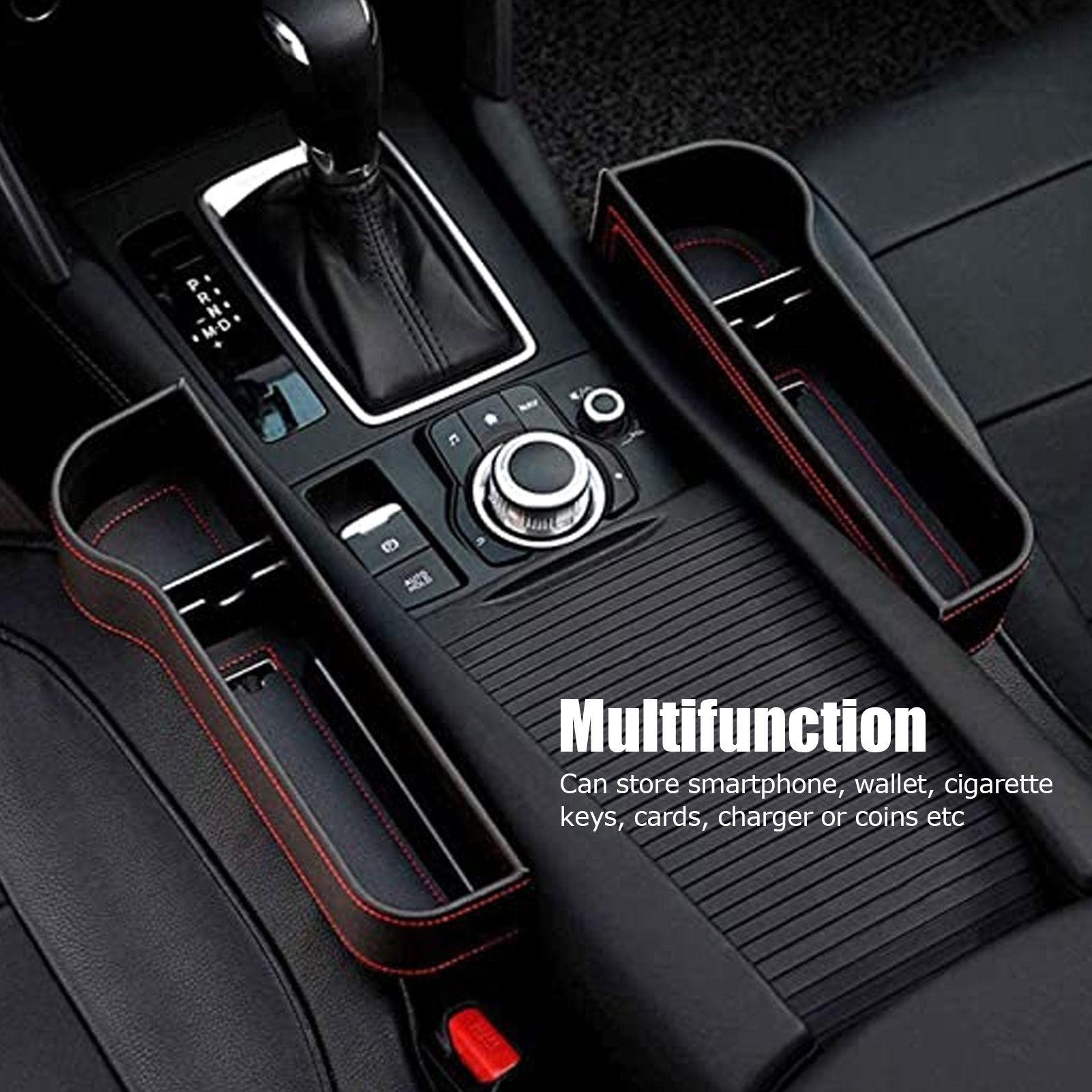 Car Seat Gaps Organizer Multifunctional Storage Box Water Cup Holder Car view 13