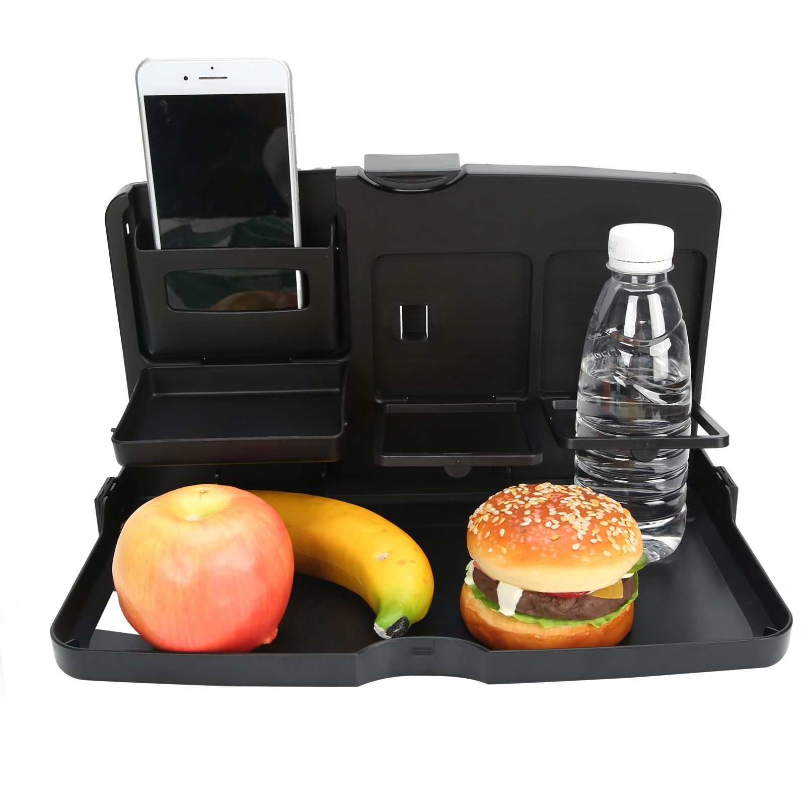 Car Food Tray Multi‑Functional Portable Folding Car Vehicle Seat Food Meal view 6