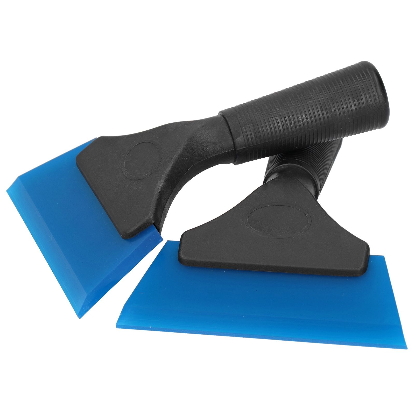 2pcs Car Window Scraper Water Ice Squeegee Snow Shovel NonSlip Handle Glass view 2