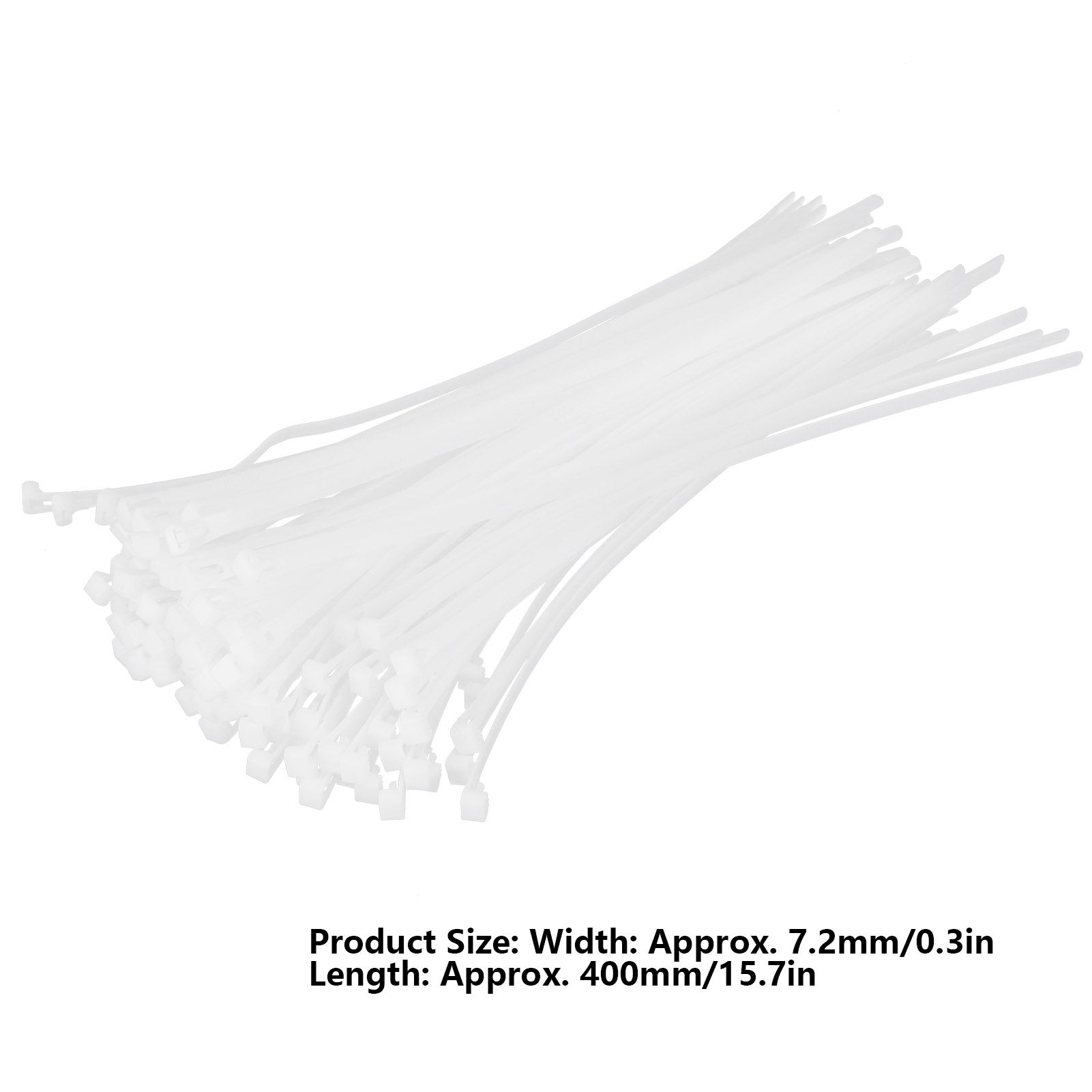 100Pcs Cable Ties Multiple Use Fastener Thick Thin Nylon Zip Wraps Supplies 8 view 14