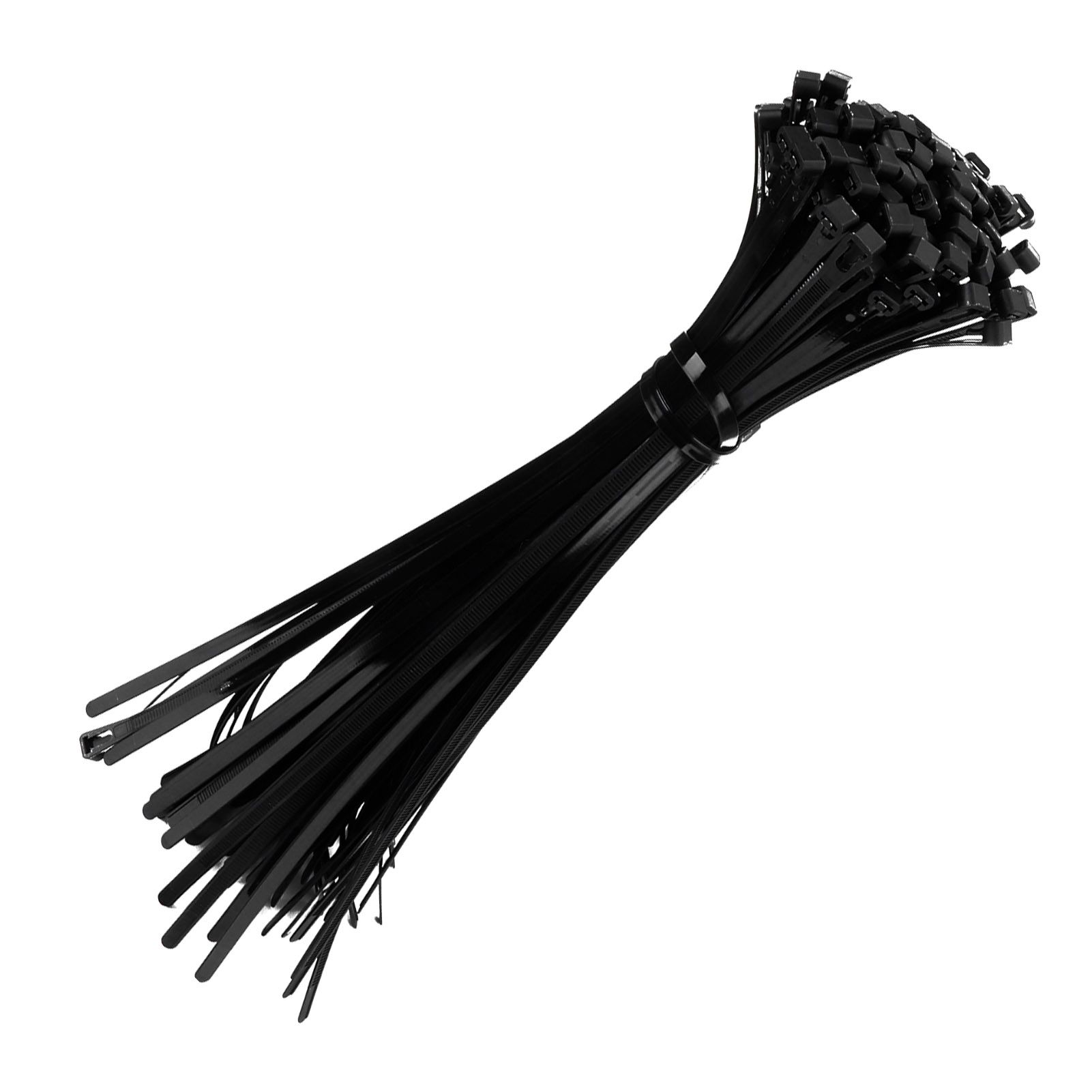 100Pcs Cable Ties Multiple Use Fastener Thick Thin Nylon Zip Wraps Supplies 8 view 2