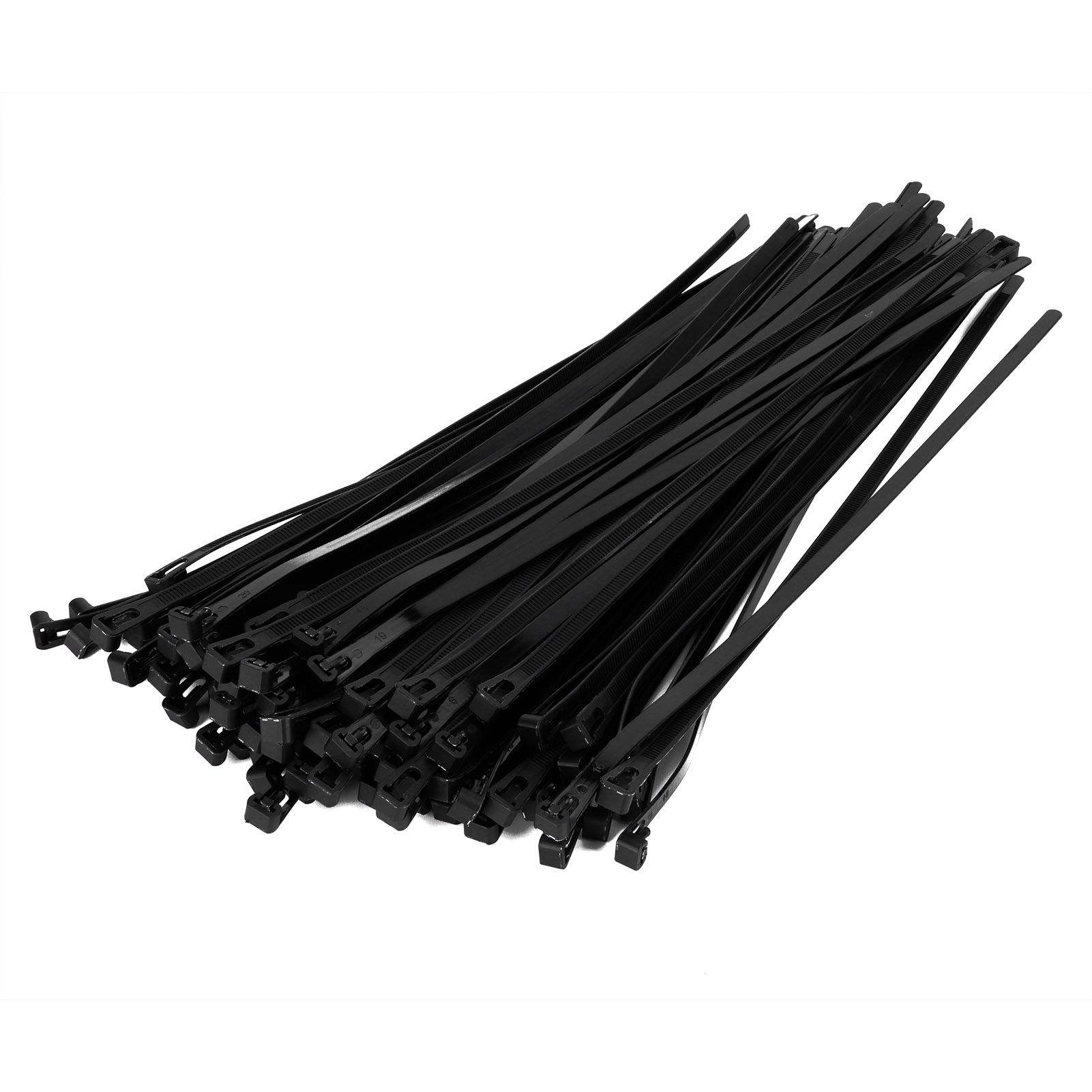 100Pcs Cable Ties Multiple Use Fastener Thick Thin Nylon Zip Wraps Supplies 8 view 7