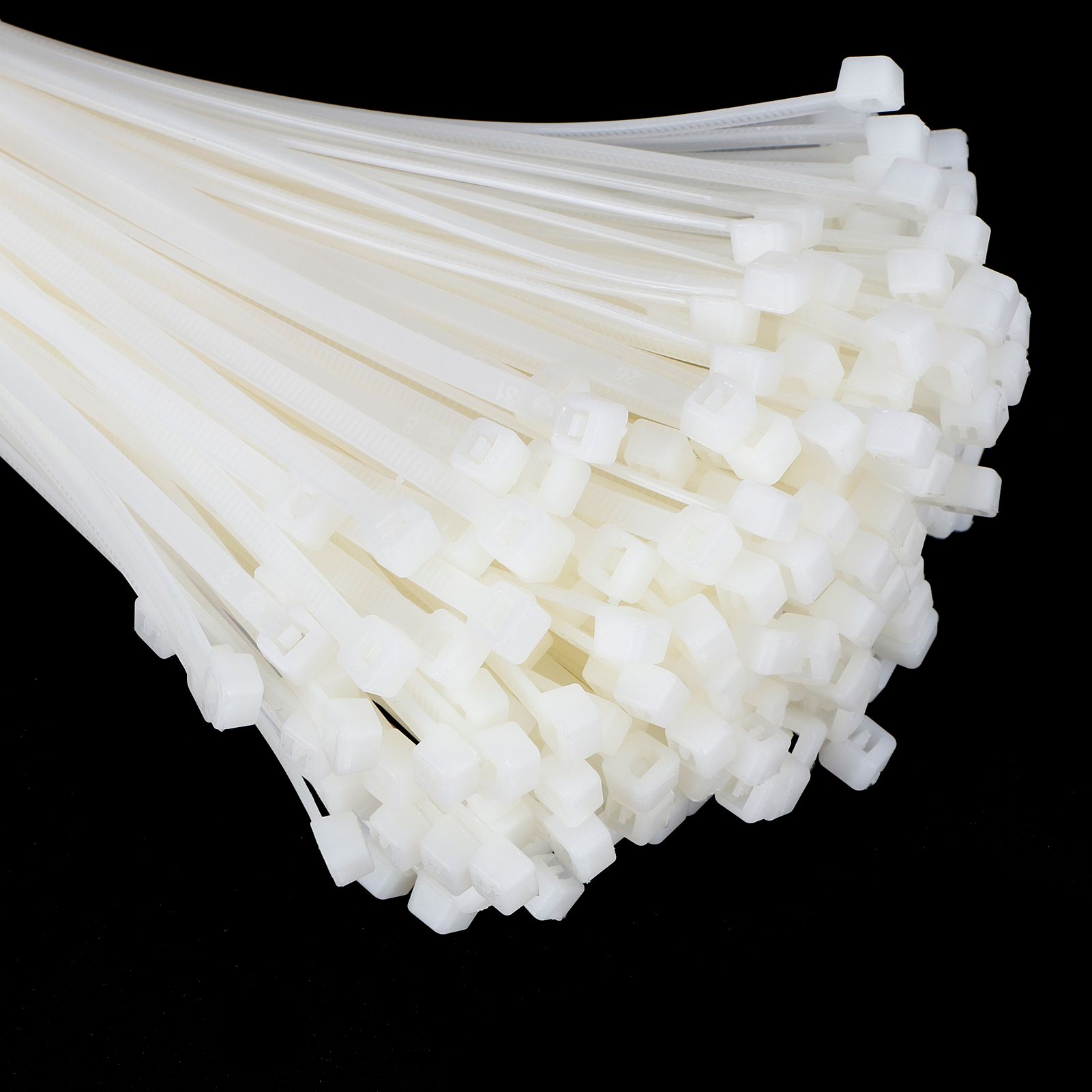 5Packs Cable Ties Zip Wraps Set Disposable Nylon Wire Cord Strap Fastener view 12