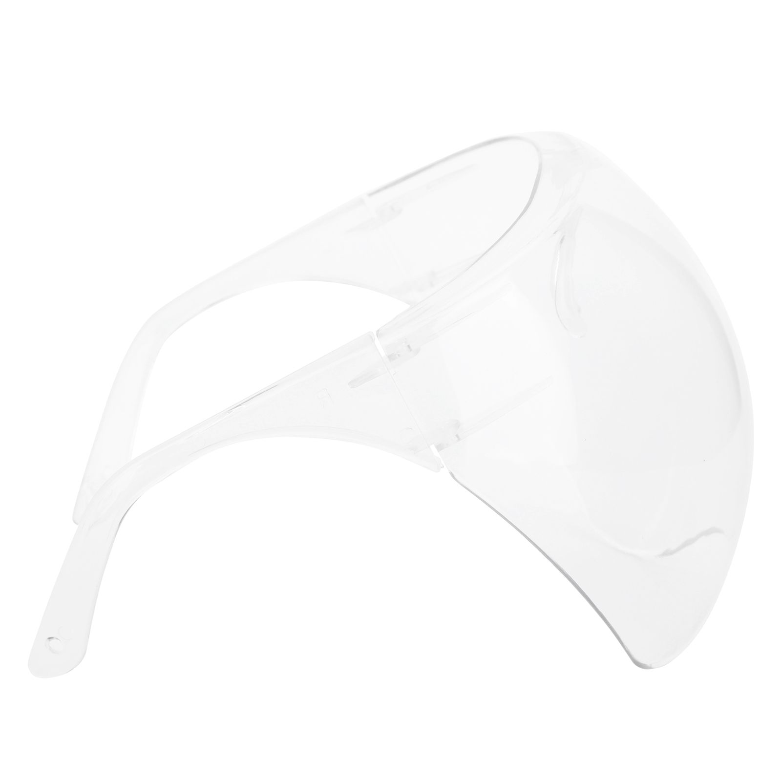 Anti-Fog Transparent Face Shield Full Face Covering Protective Visor for view 3