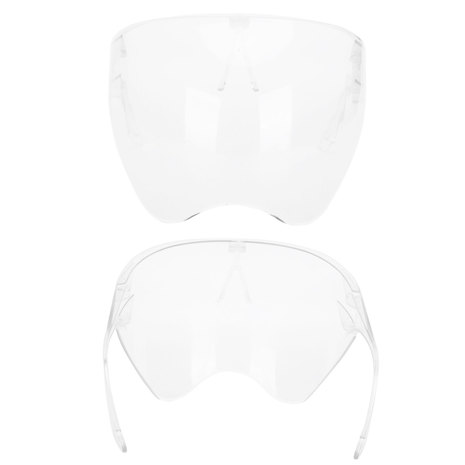 Anti-Fog Transparent Face Shield Full Face Covering Protective Visor for view 4
