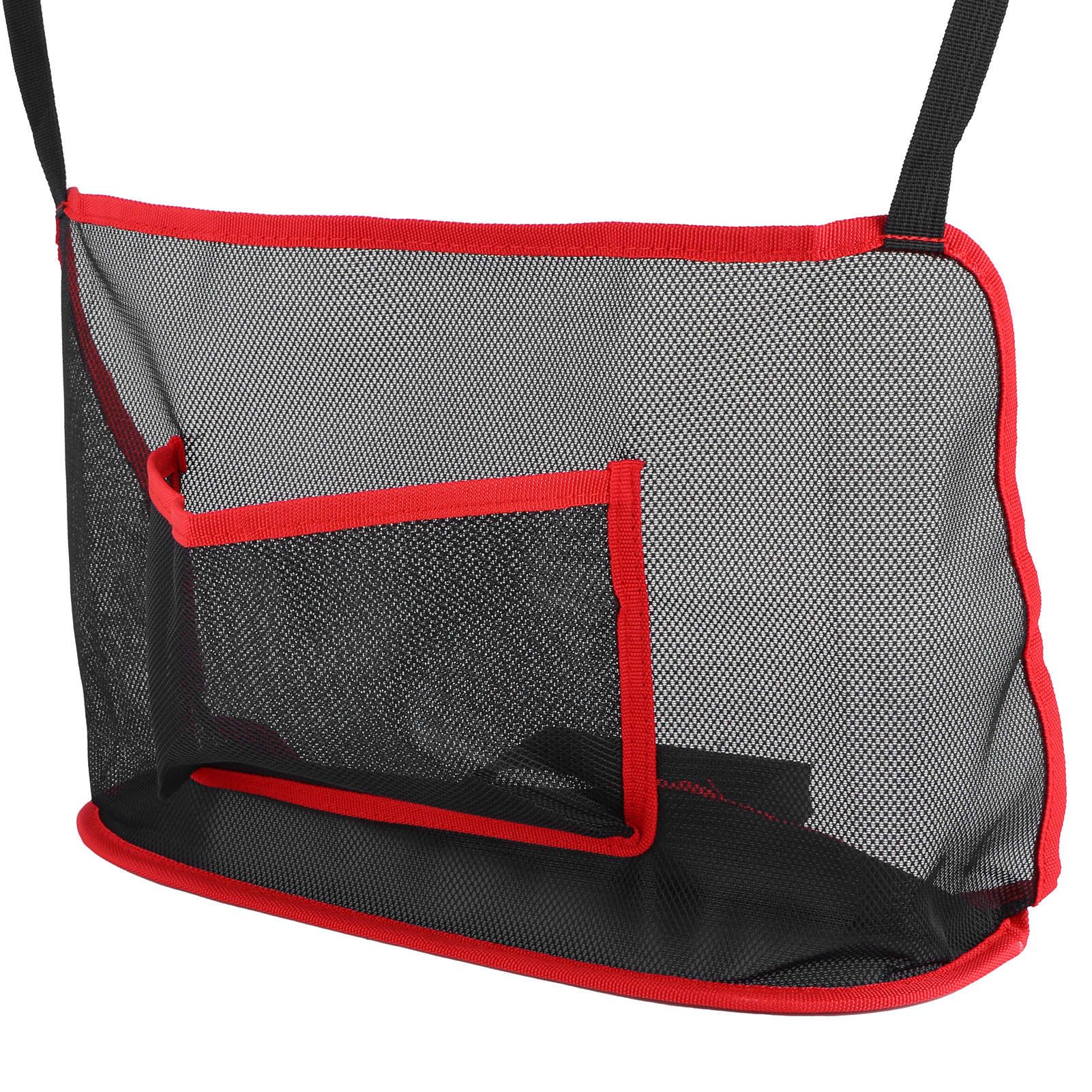 Handbag Holder Organizer Polyester Fiber Car Interior Seat Back Storage Net view 2