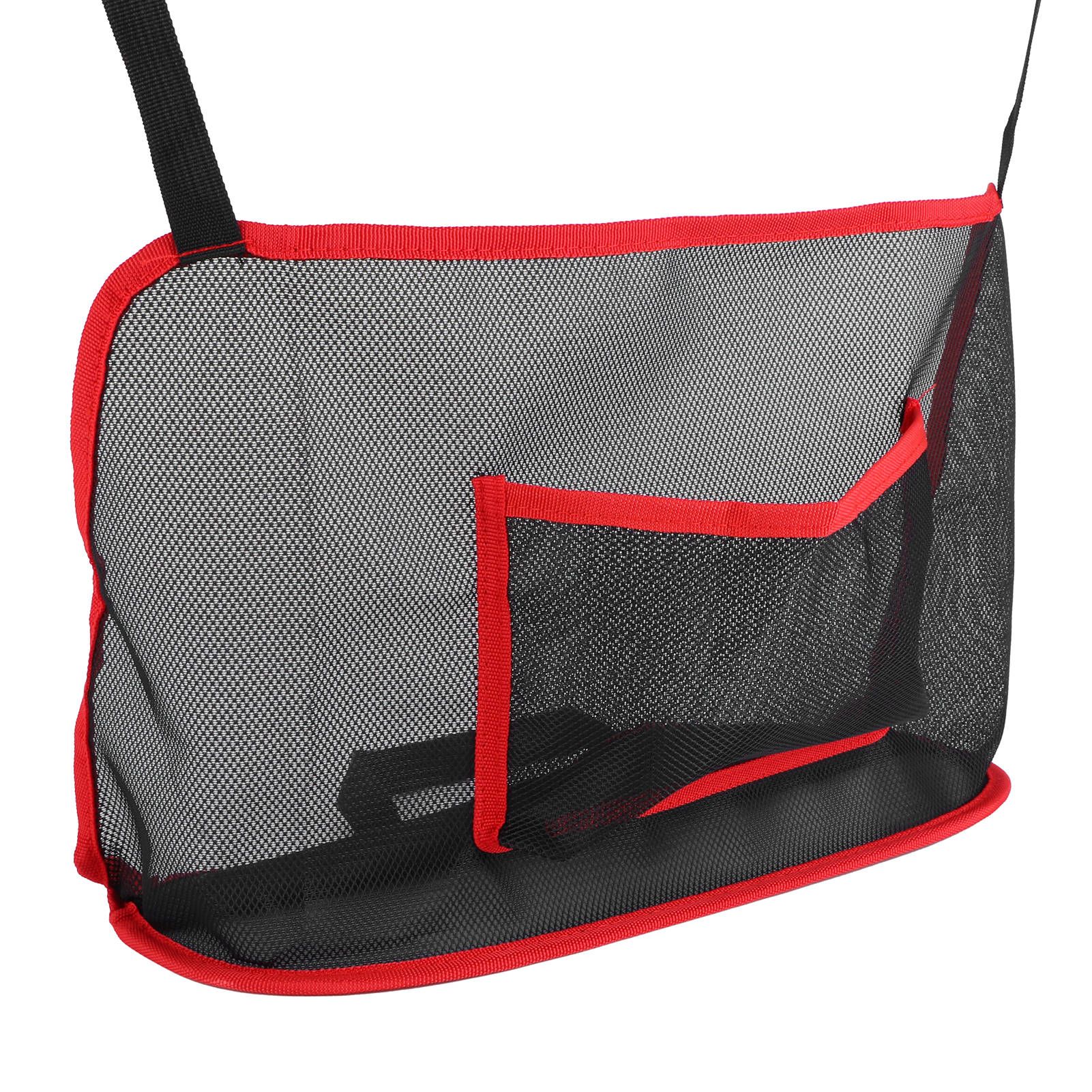 Handbag Holder Organizer Polyester Fiber Car Interior Seat Back Storage Net view 3