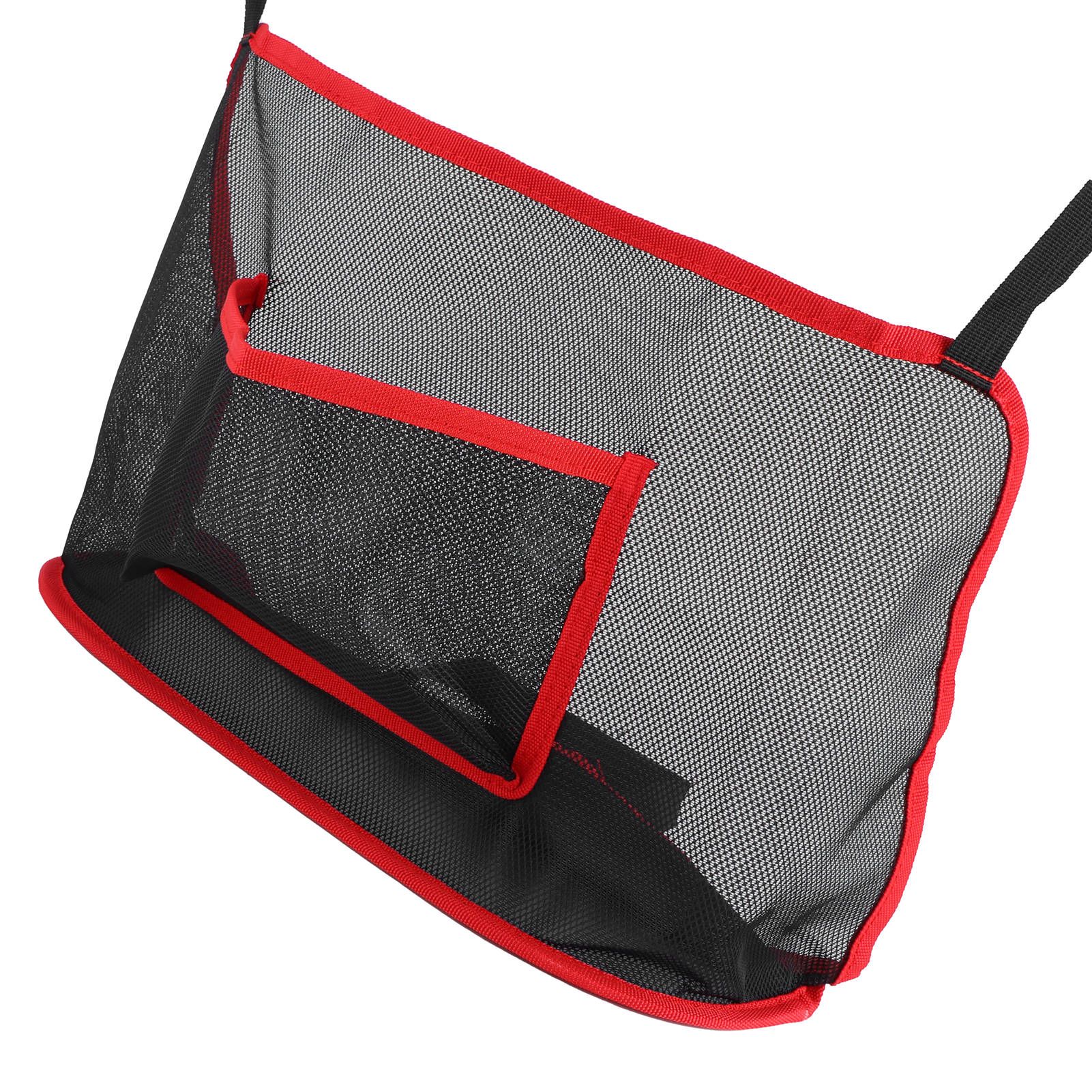 Handbag Holder Organizer Polyester Fiber Car Interior Seat Back Storage Net view 4