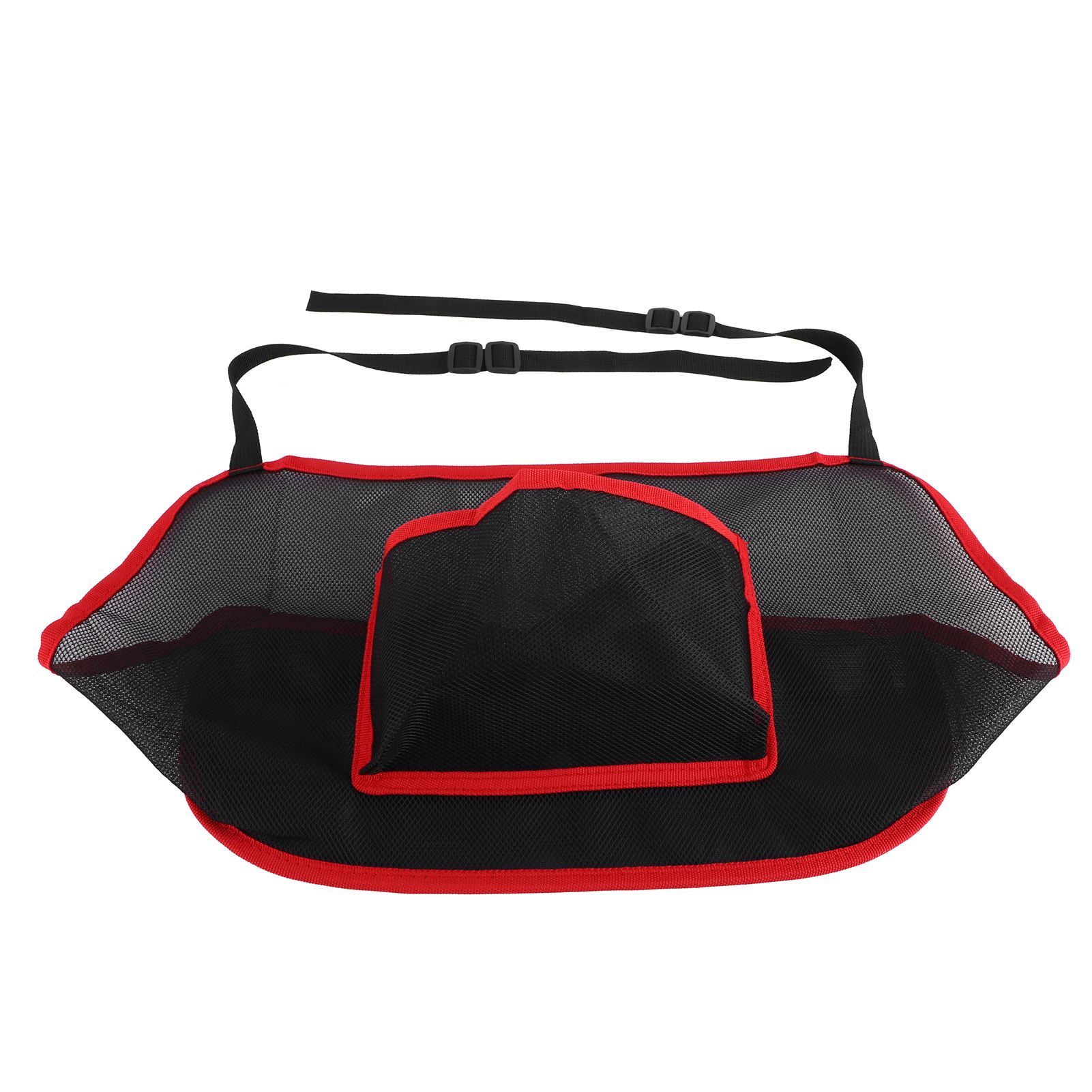 Handbag Holder Organizer Polyester Fiber Car Interior Seat Back Storage Net view 5