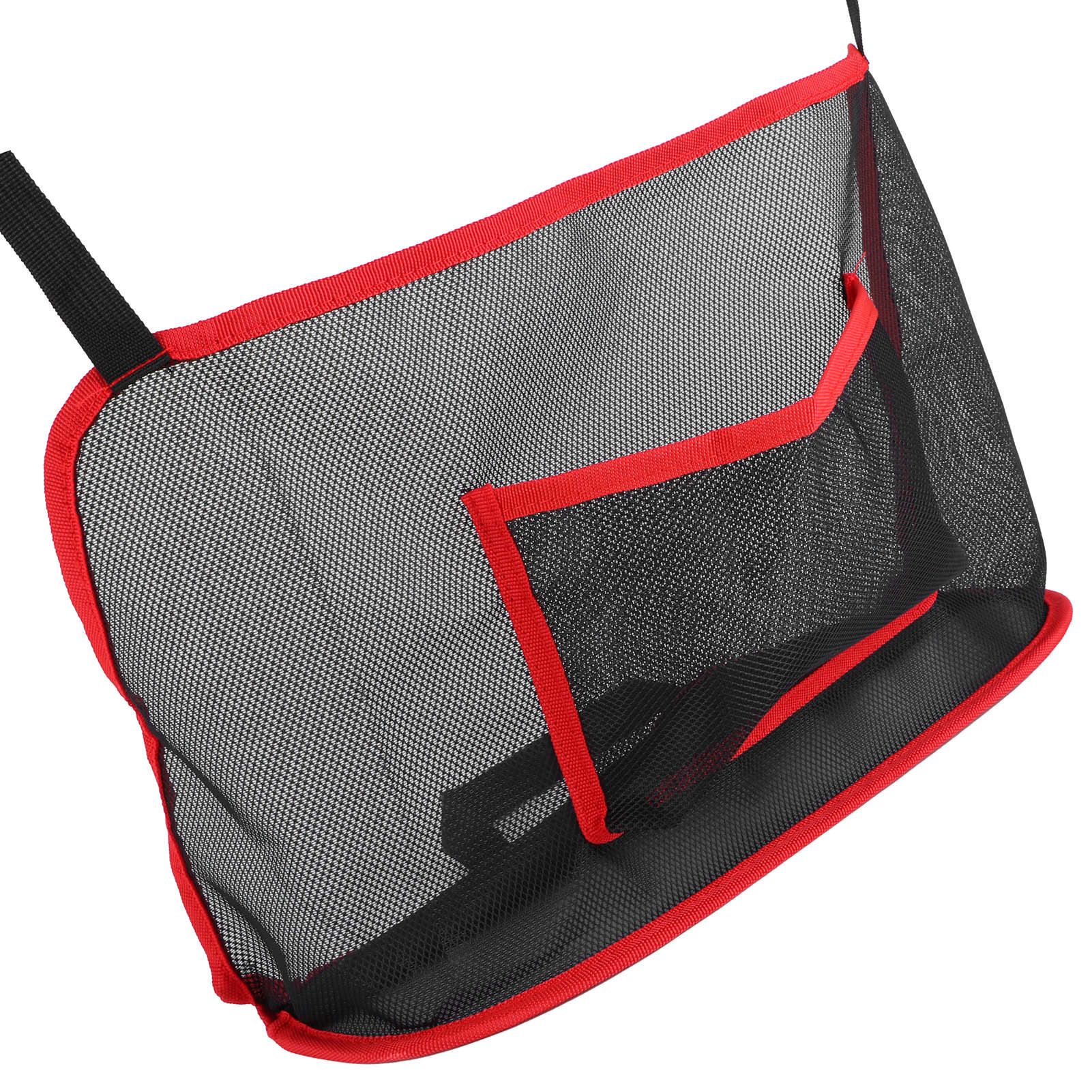 Handbag Holder Organizer Polyester Fiber Car Interior Seat Back Storage Net view 6
