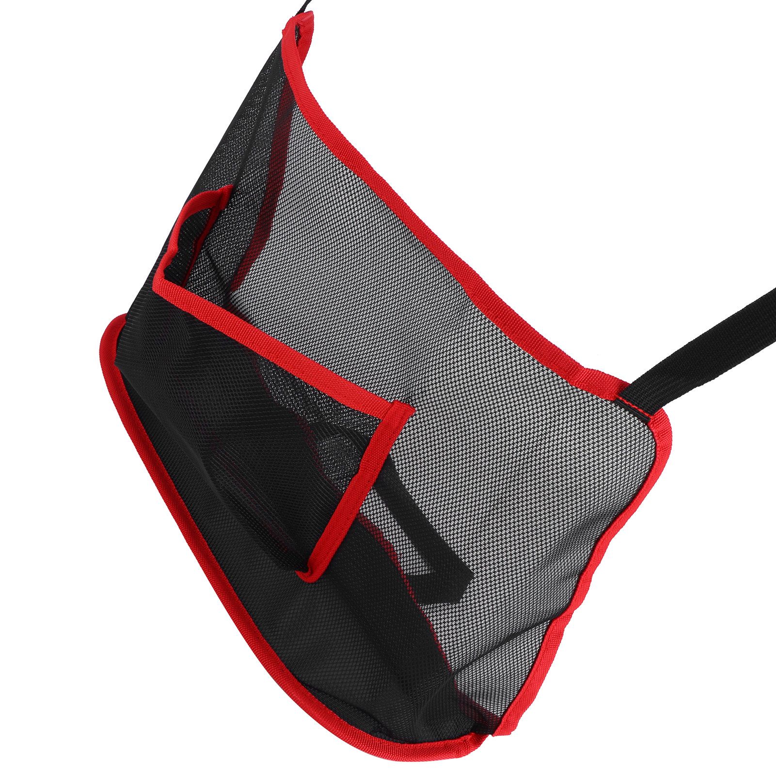 Handbag Holder Organizer Polyester Fiber Car Interior Seat Back Storage Net view 7