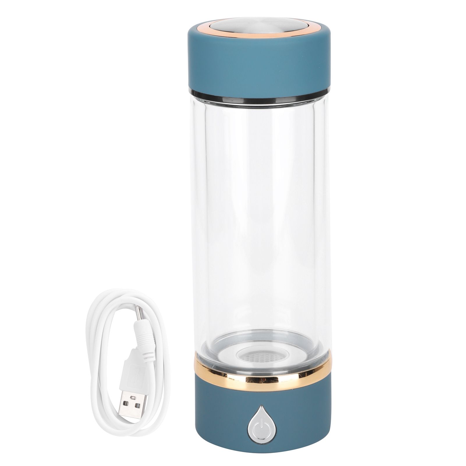 Hydrogen Water Bottle Generator USB Portable Hydrogen Water Maker Machine view 2