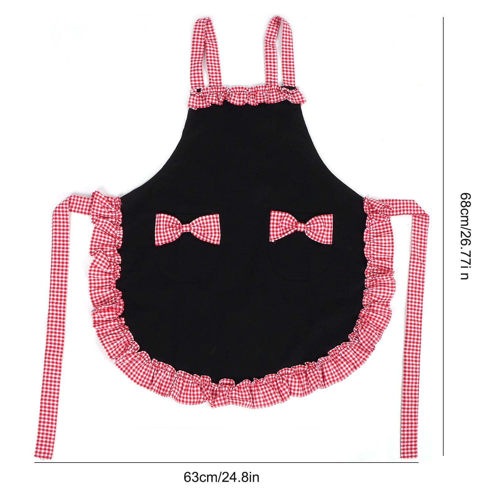 Bowknot Apron Multifunctional Cooking Oil‑Proof Waterproof Antifouling Apron view 14