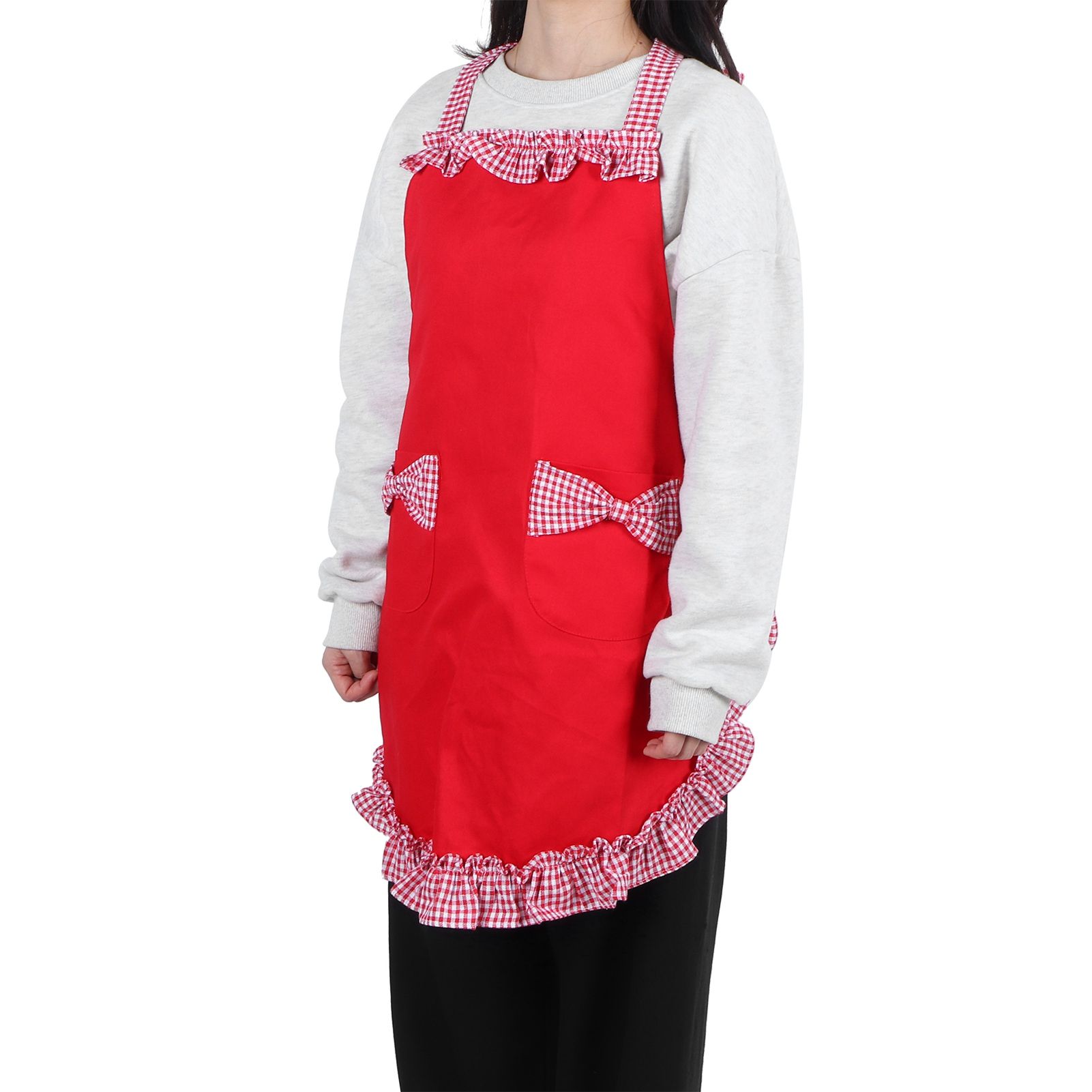 Bowknot Apron Multifunctional Cooking Oil‑Proof Waterproof Antifouling Apron view 6
