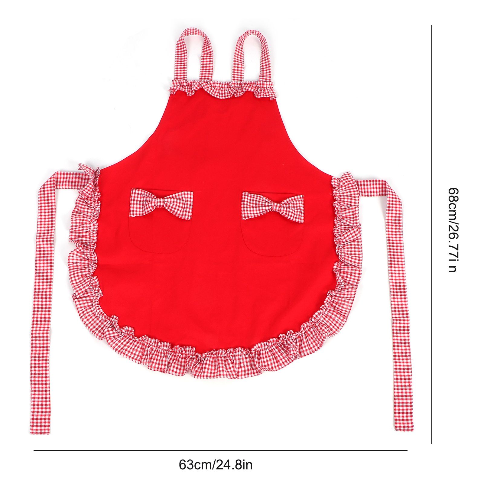 Bowknot Apron Multifunctional Cooking Oil‑Proof Waterproof Antifouling Apron view 14