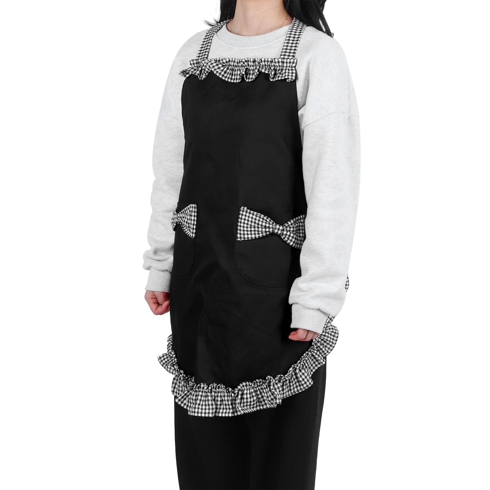 Bowknot Apron Multifunctional Cooking Oil‑Proof Waterproof Antifouling Apron view 6