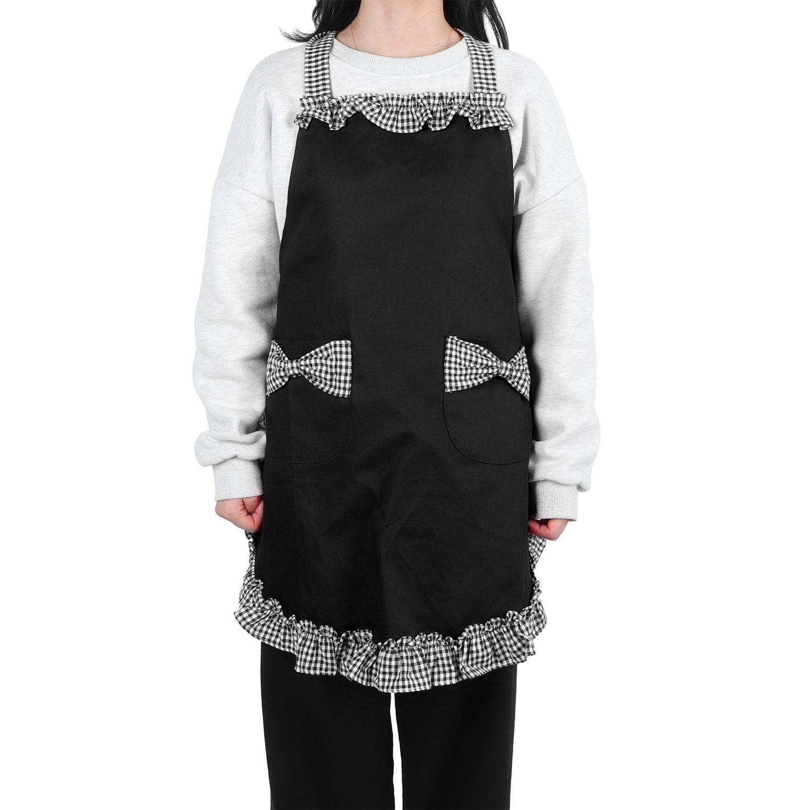 Bowknot Apron Multifunctional Cooking Oil‑Proof Waterproof Antifouling Apron view 7