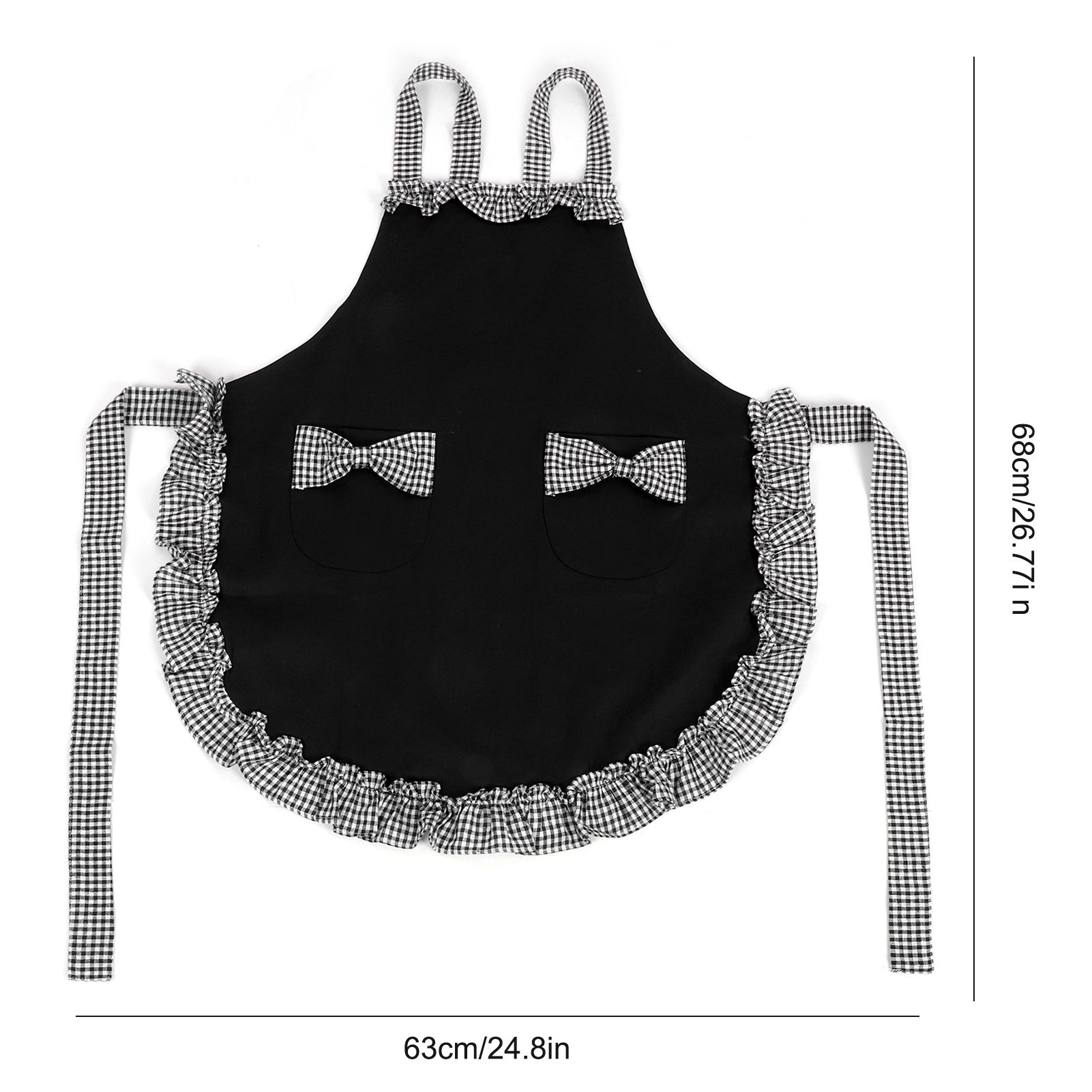 Bowknot Apron Multifunctional Cooking Oil‑Proof Waterproof Antifouling Apron view 14
