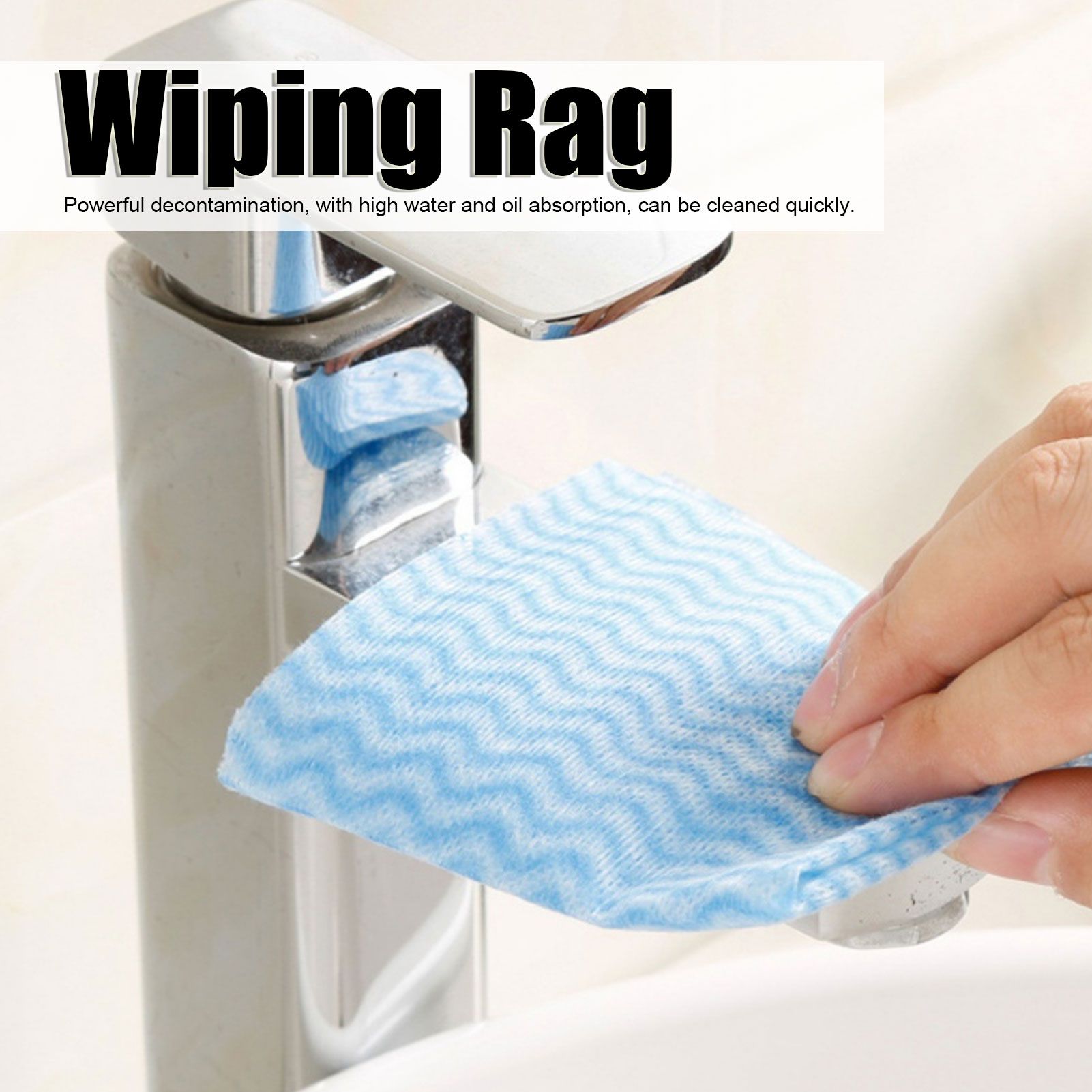 2Packs Disposable NonWoven Rag Washing Dish Towel Kitchen Cleaning Cloth view 14