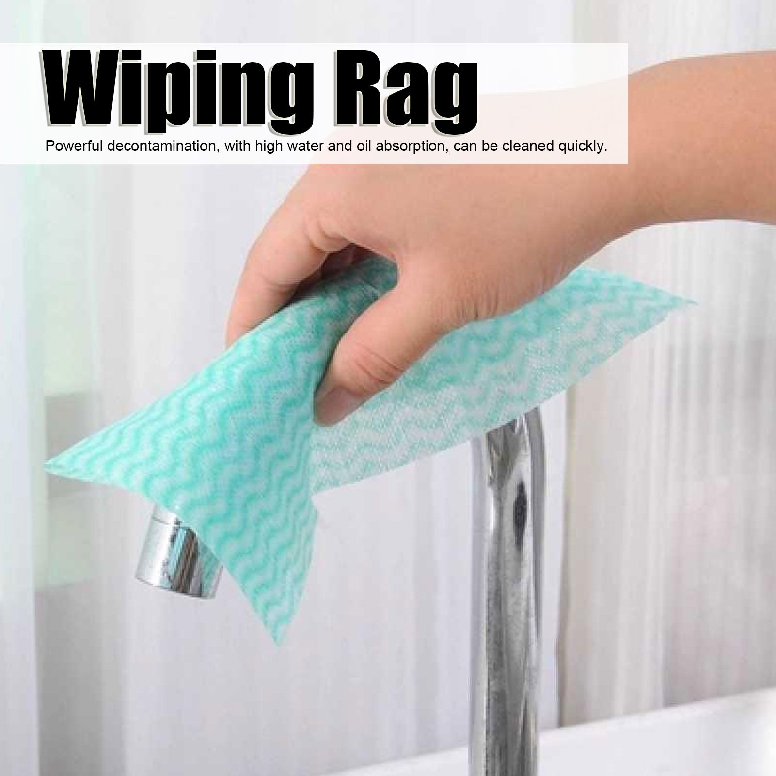 2Packs Disposable NonWoven Rag Washing Dish Towel Kitchen Cleaning Cloth view 15