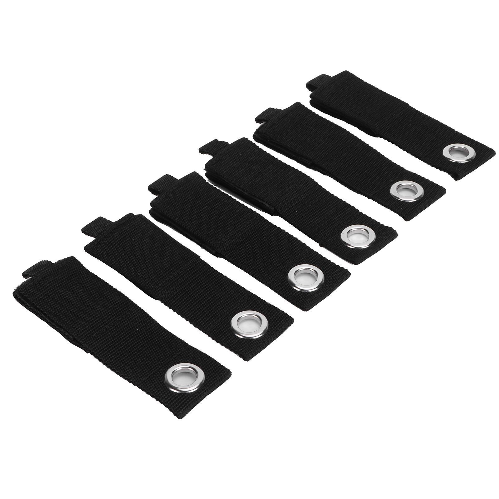 12PCS Heavy Duty Cable Storage Straps Extension Cord Holder Hook Loop view 2