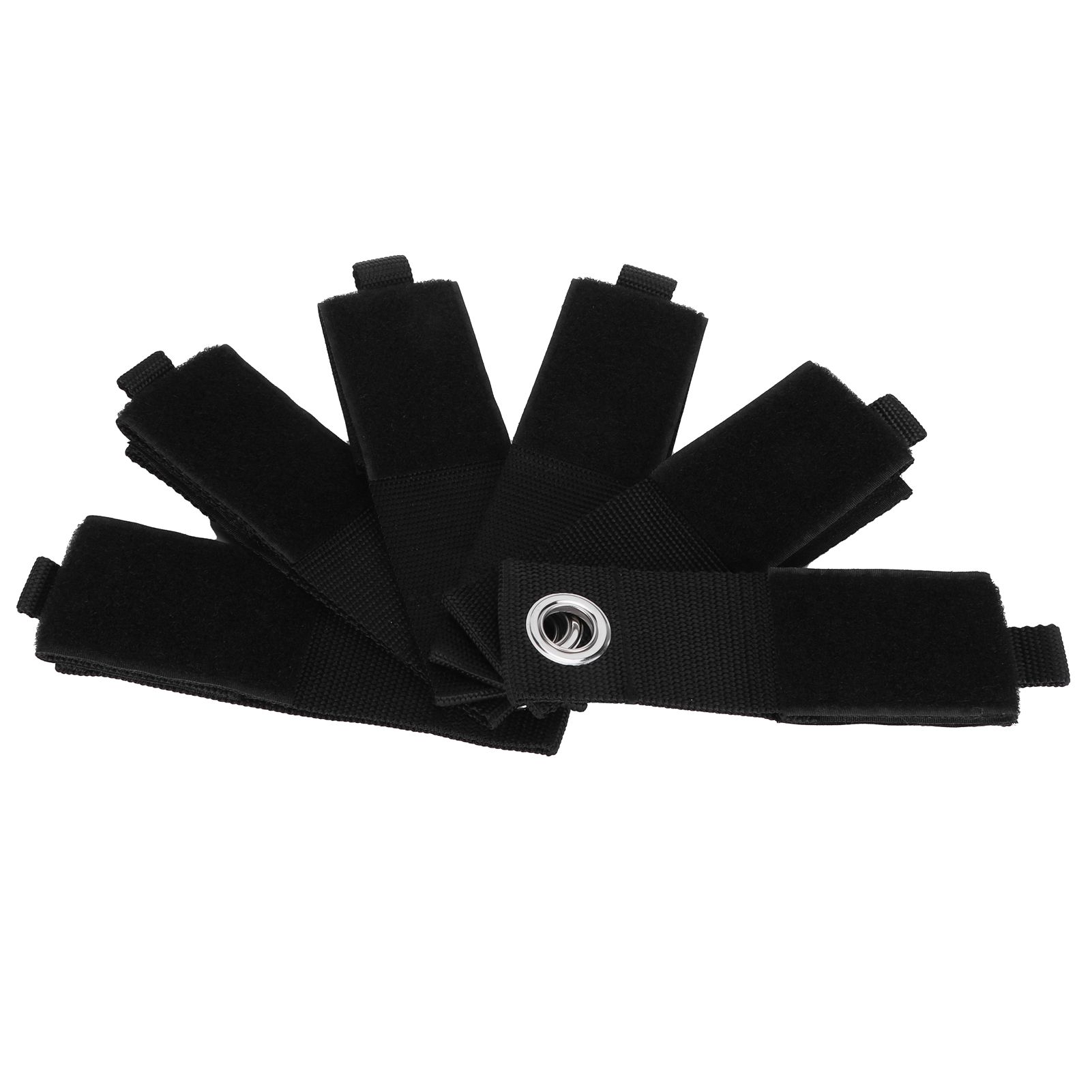 12PCS Heavy Duty Cable Storage Straps Extension Cord Holder Hook Loop view 4