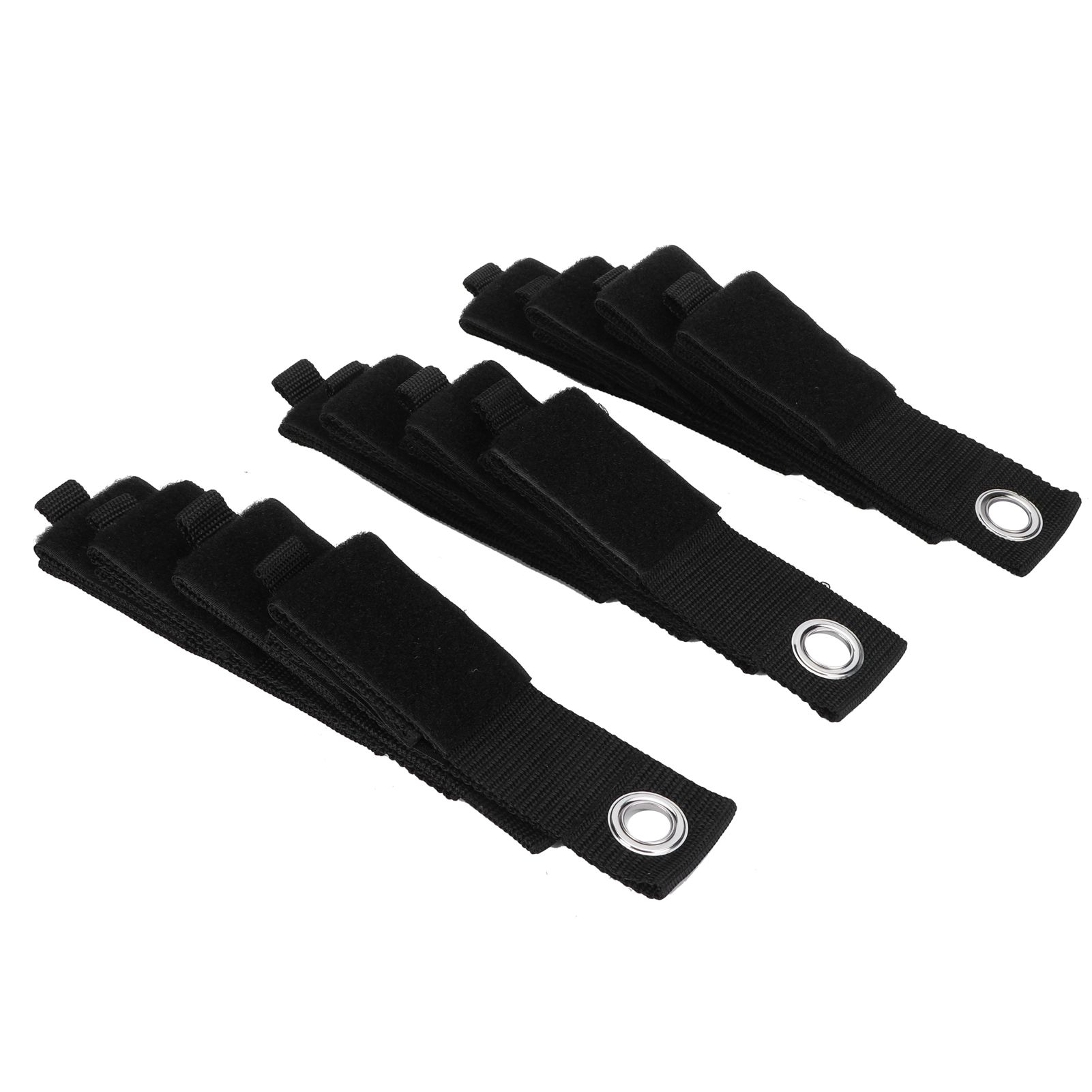 12PCS Heavy Duty Cable Storage Straps Extension Cord Holder Hook Loop view 6