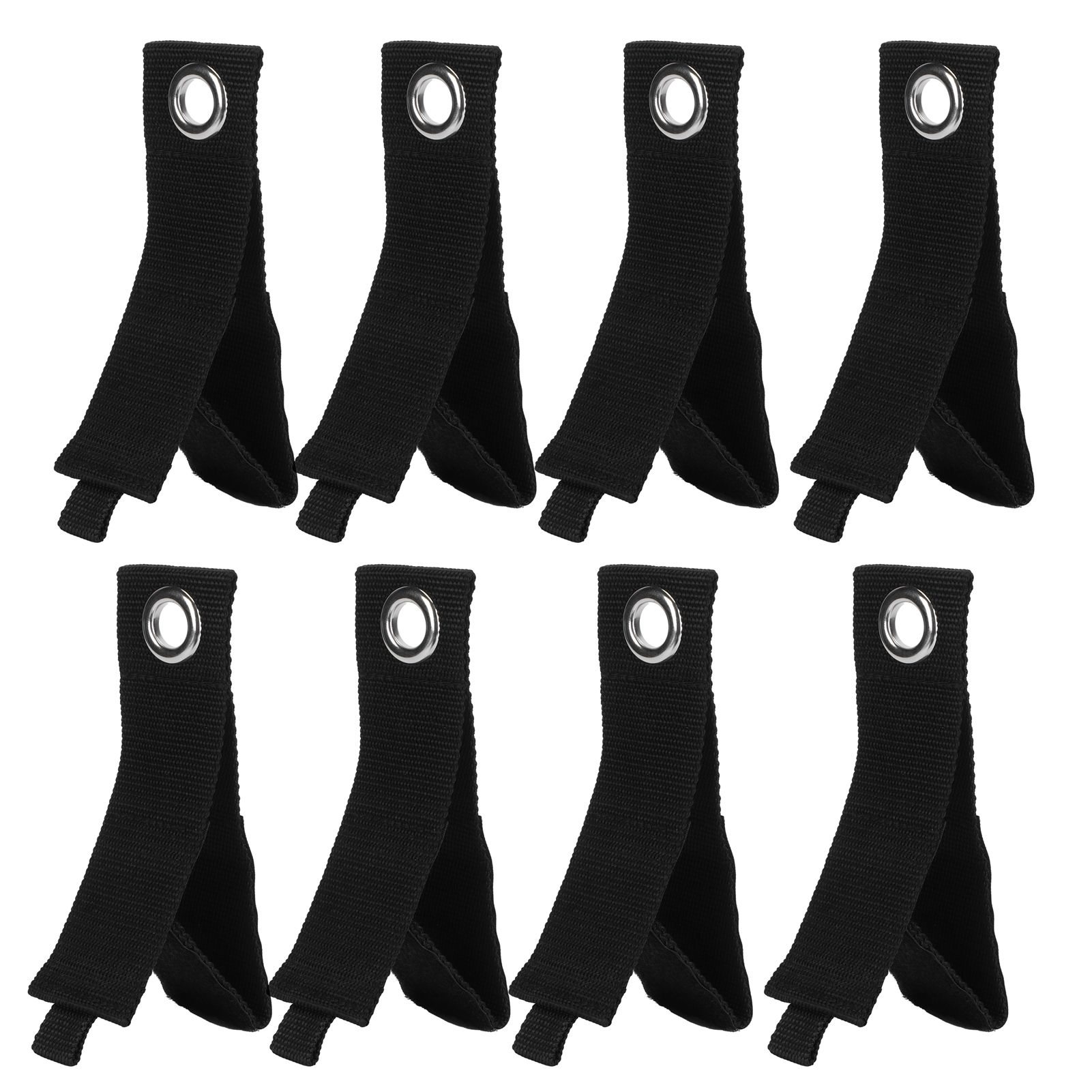 12PCS Heavy Duty Cable Storage Straps Extension Cord Holder Hook Loop view 8