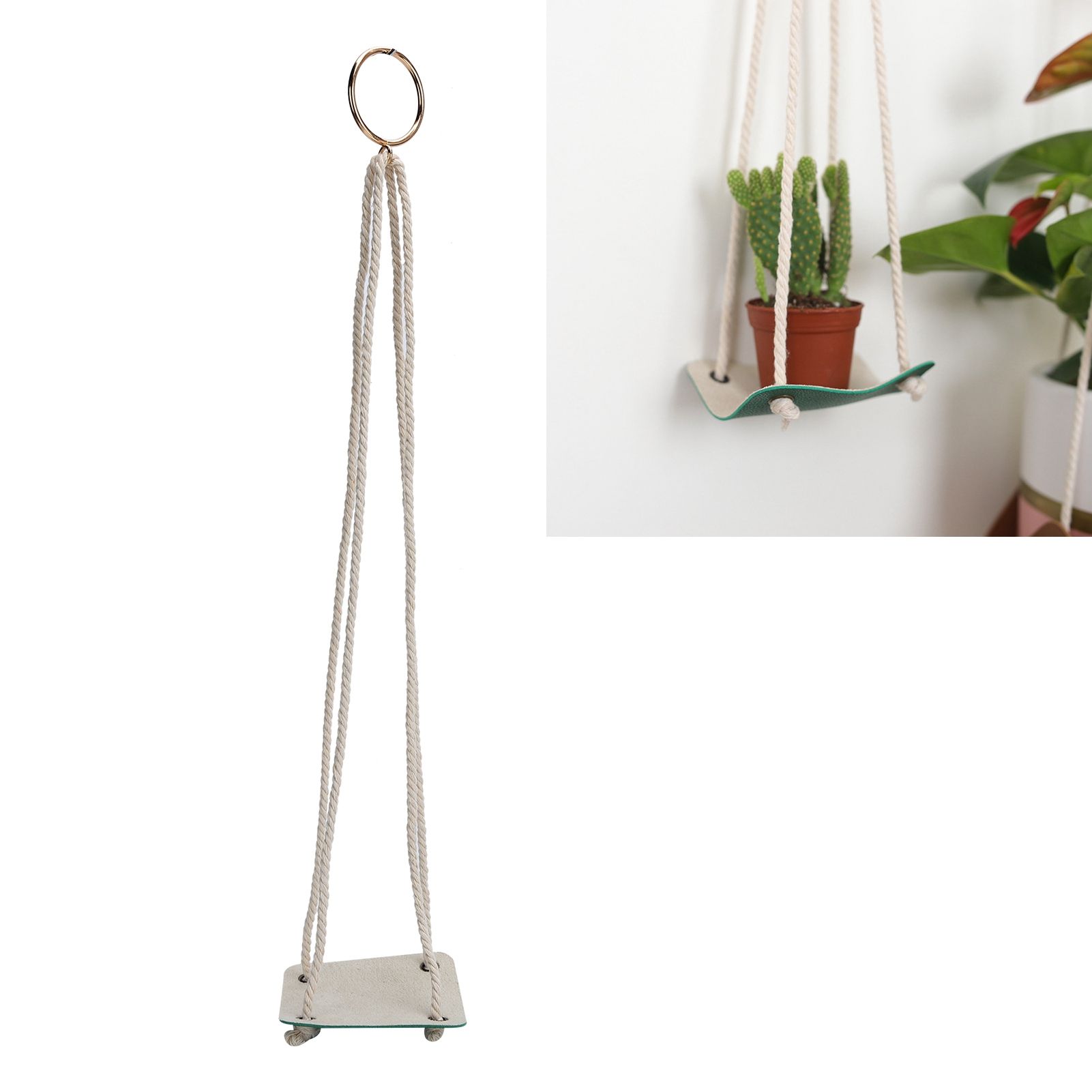Plant Hanger Indoor Wall Hanging Flower Pot Holder Garden Courtyard Wall view 9