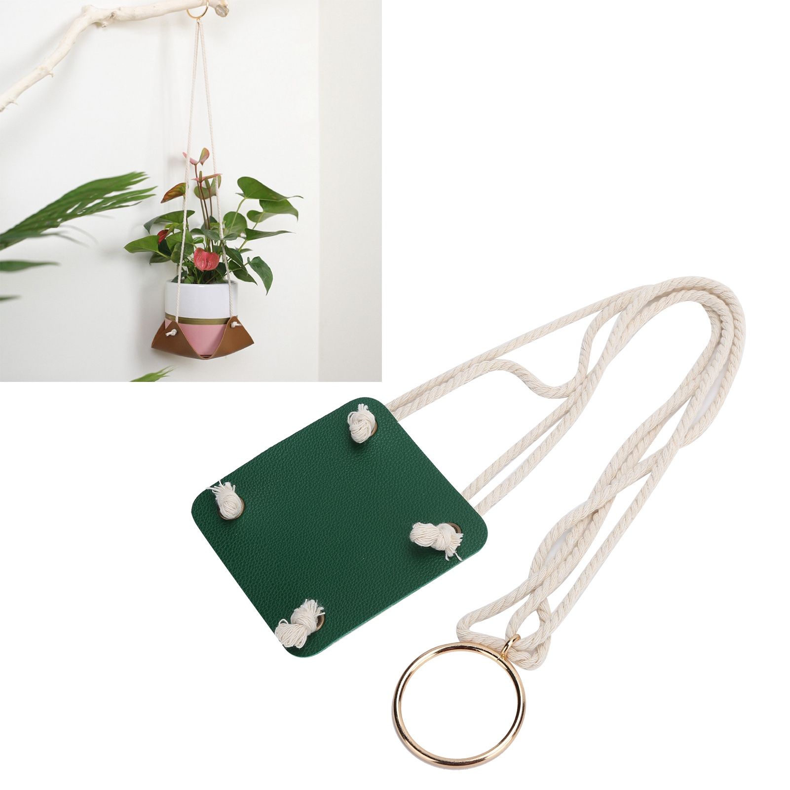 Plant Hanger Indoor Wall Hanging Flower Pot Holder Garden Courtyard Wall view 10