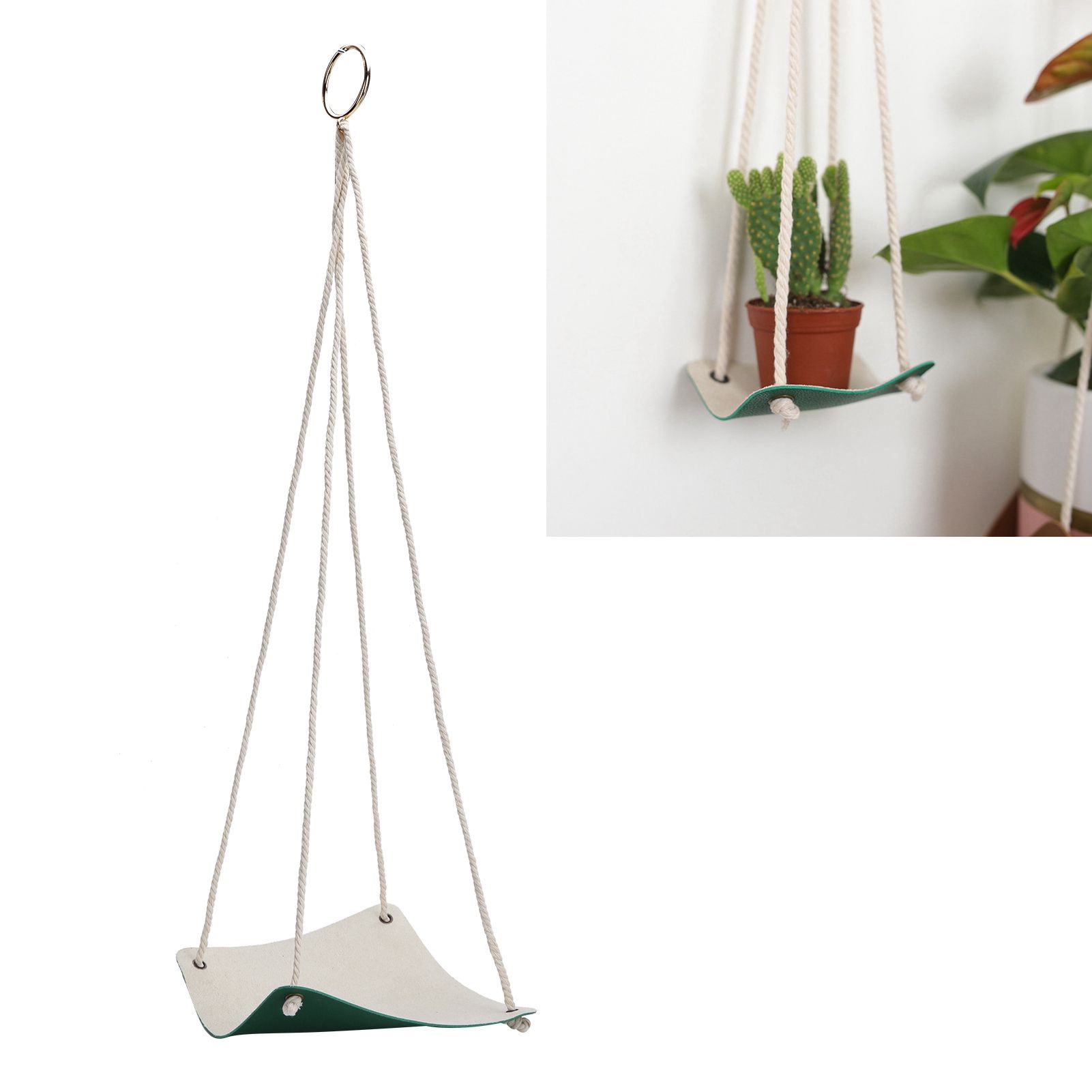 Plant Hanger Indoor Wall Hanging Flower Pot Holder Garden Courtyard Wall view 10