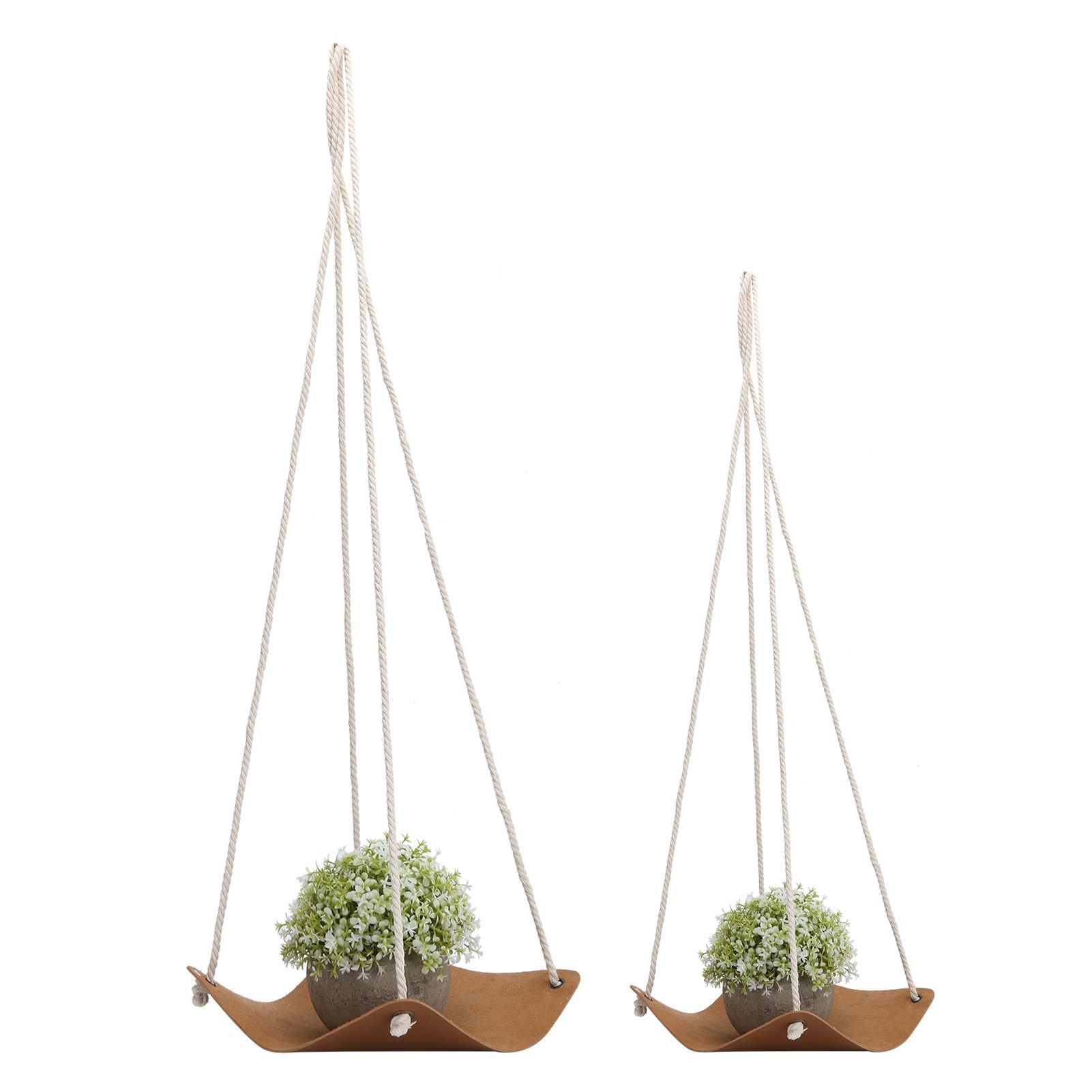 2Pcs Plant Hanger Decorative Flower Pot Holder Hanging Planter Basket with view 8
