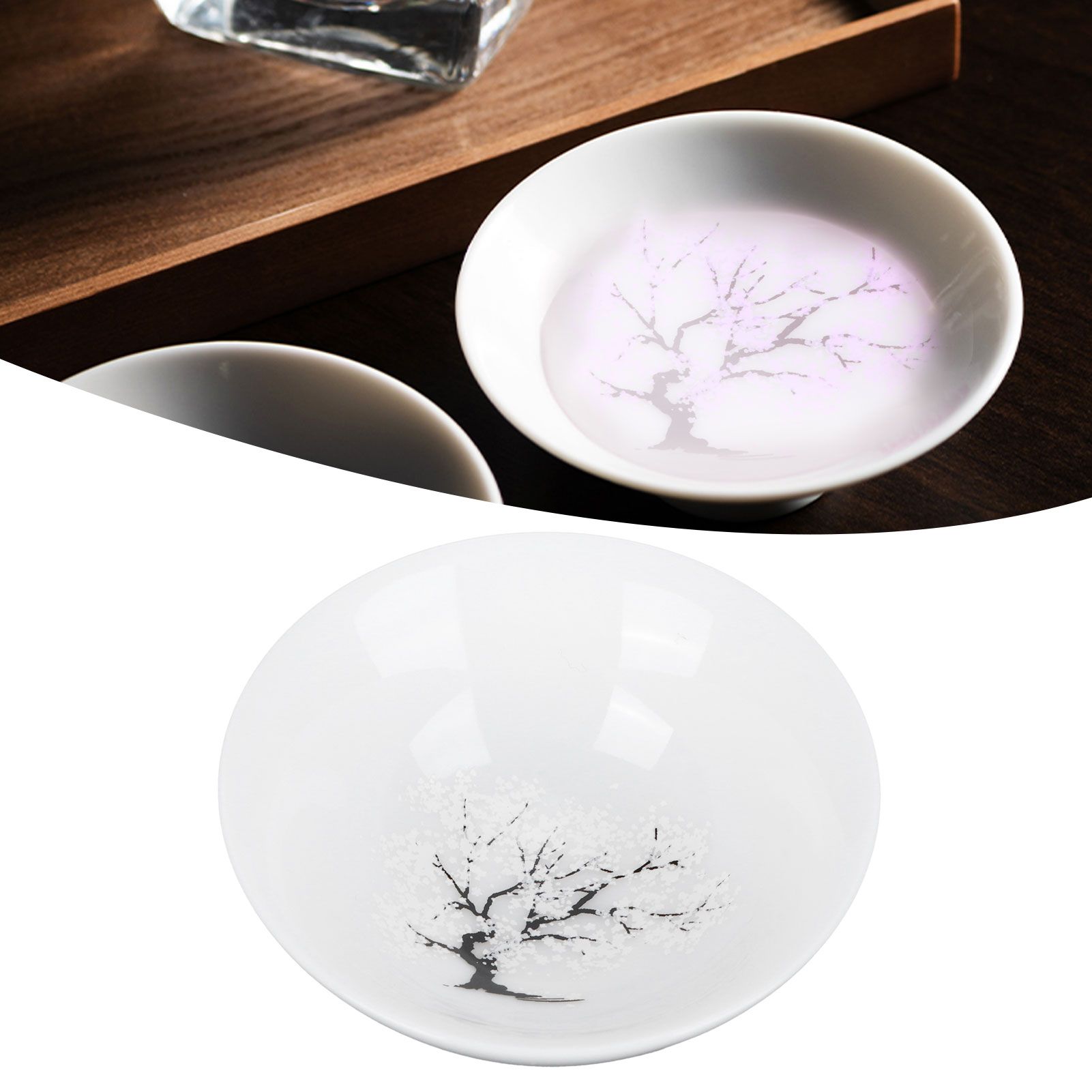 Ceramic Cup Japanese style Color Changing Sakura Tea Wine Cup Drinkware view 10