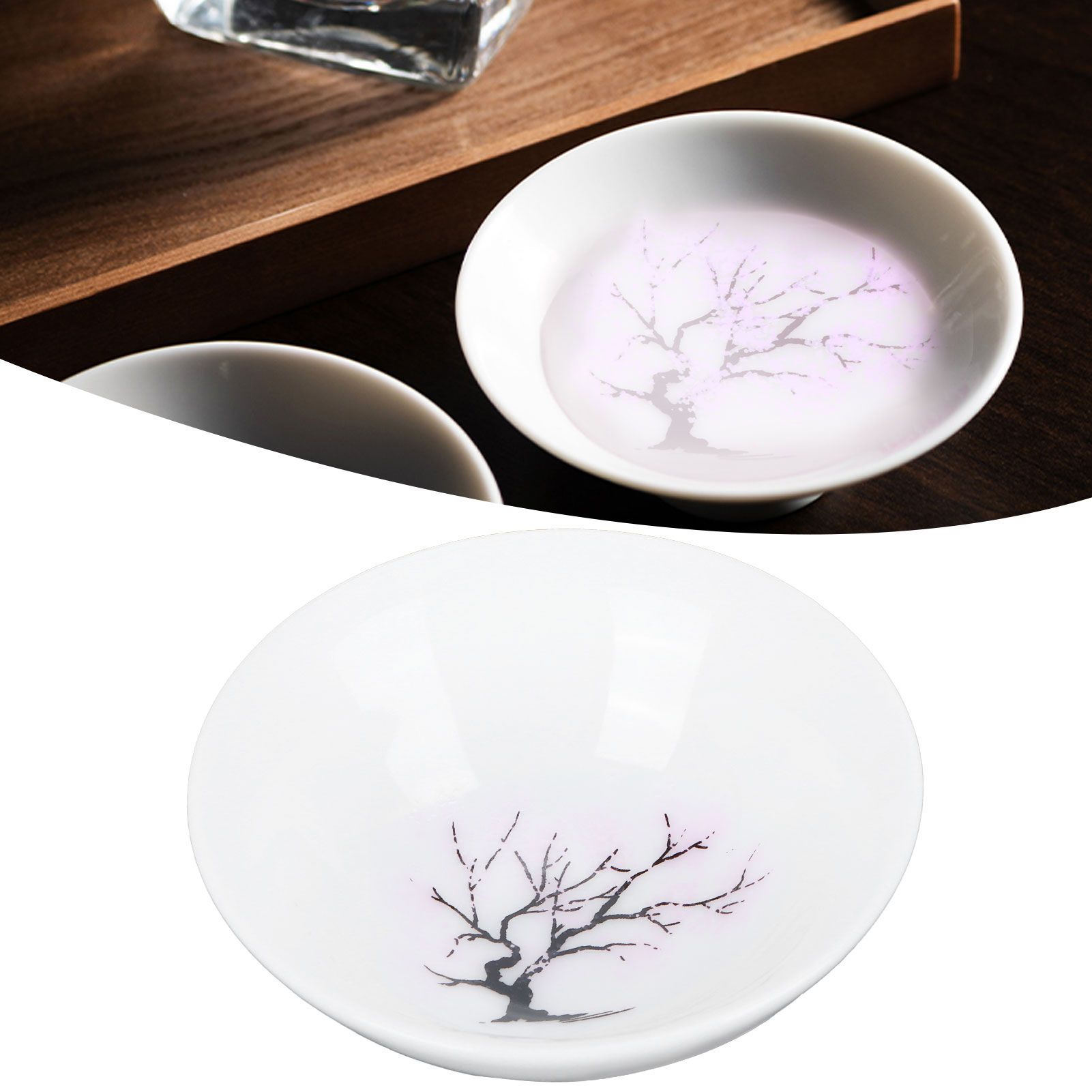 Ceramic Cup Japanese style Color Changing Sakura Tea Wine Cup Drinkware view 9