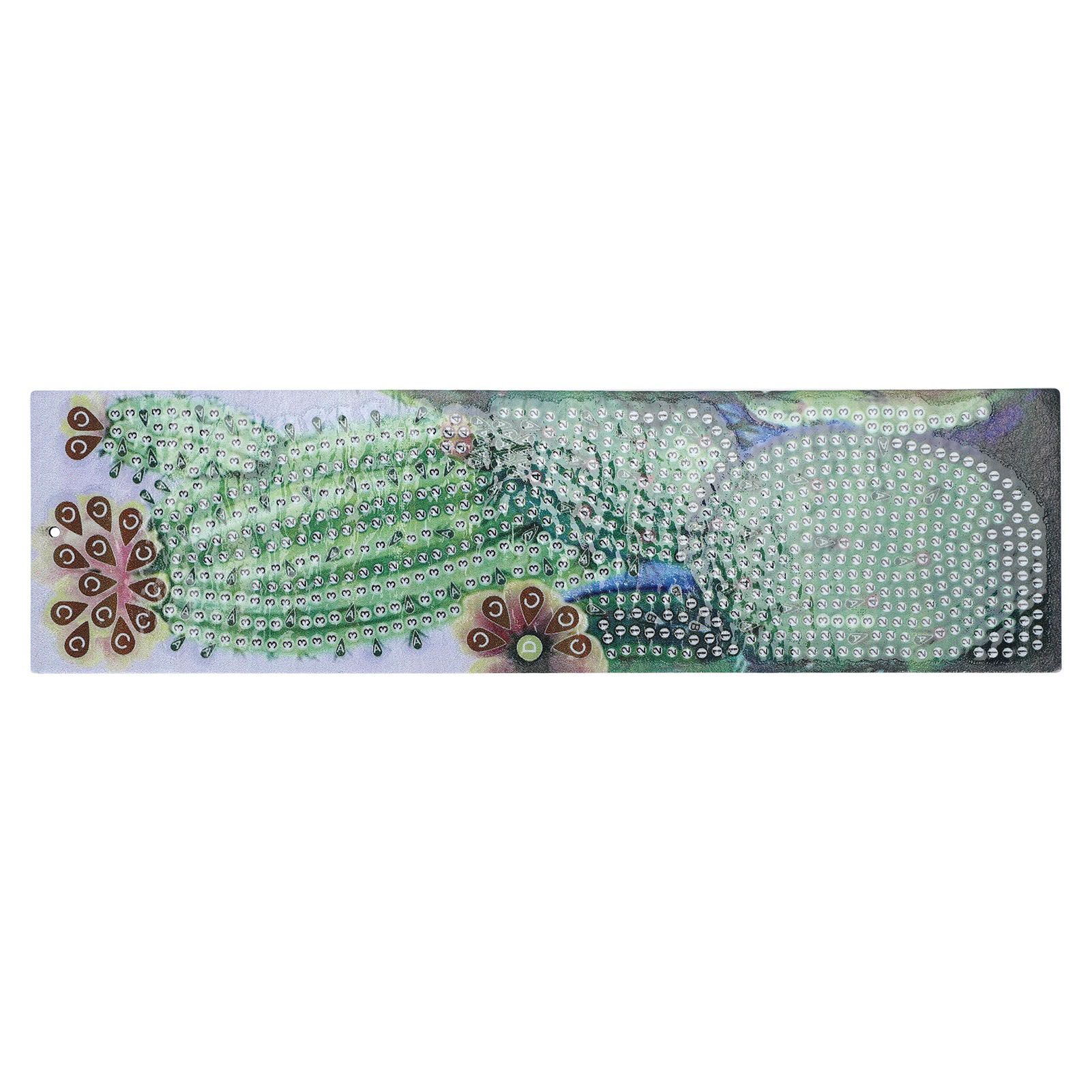 DIY Diamonds Painting Bookmarks Tassel Bookmark for Home Office School DIY view 2