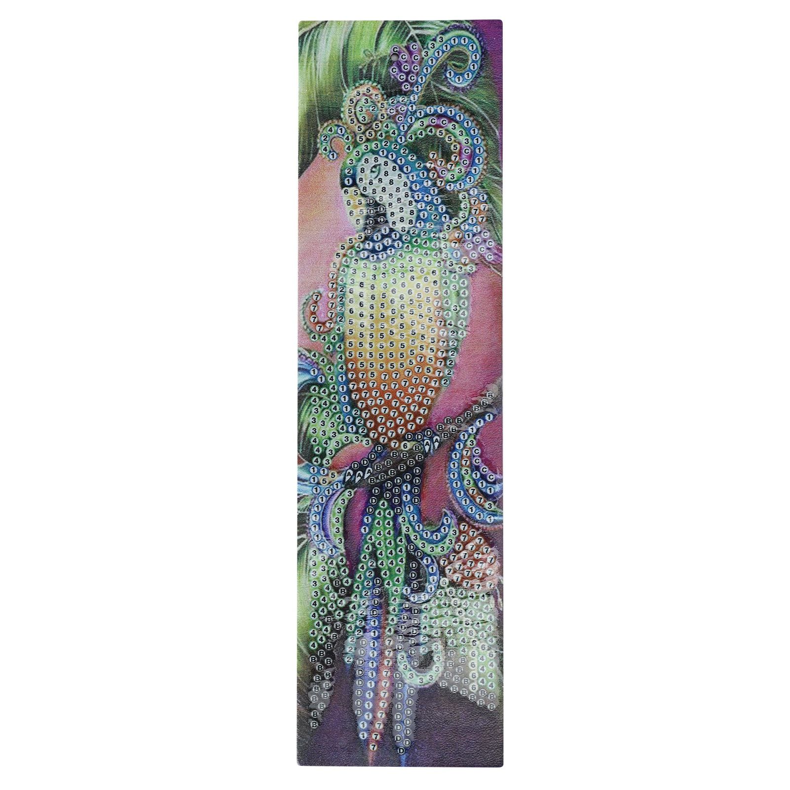 Diamonds Painting Bookmarks with Tassel Pendant Bookmark Art Craft for DIY view 4