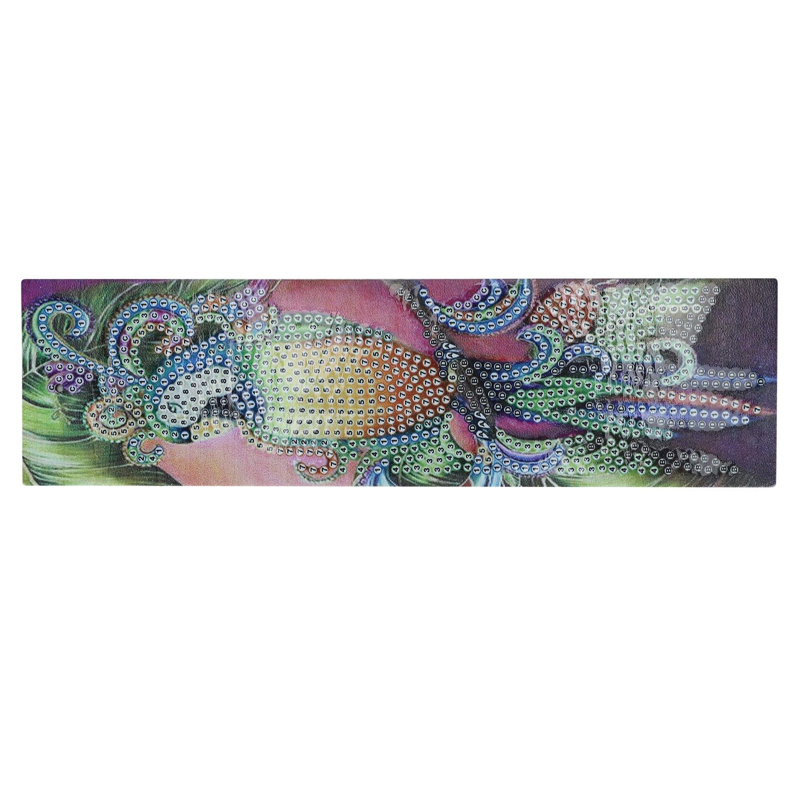 Diamonds Painting Bookmarks with Tassel Pendant Bookmark Art Craft for DIY view 8